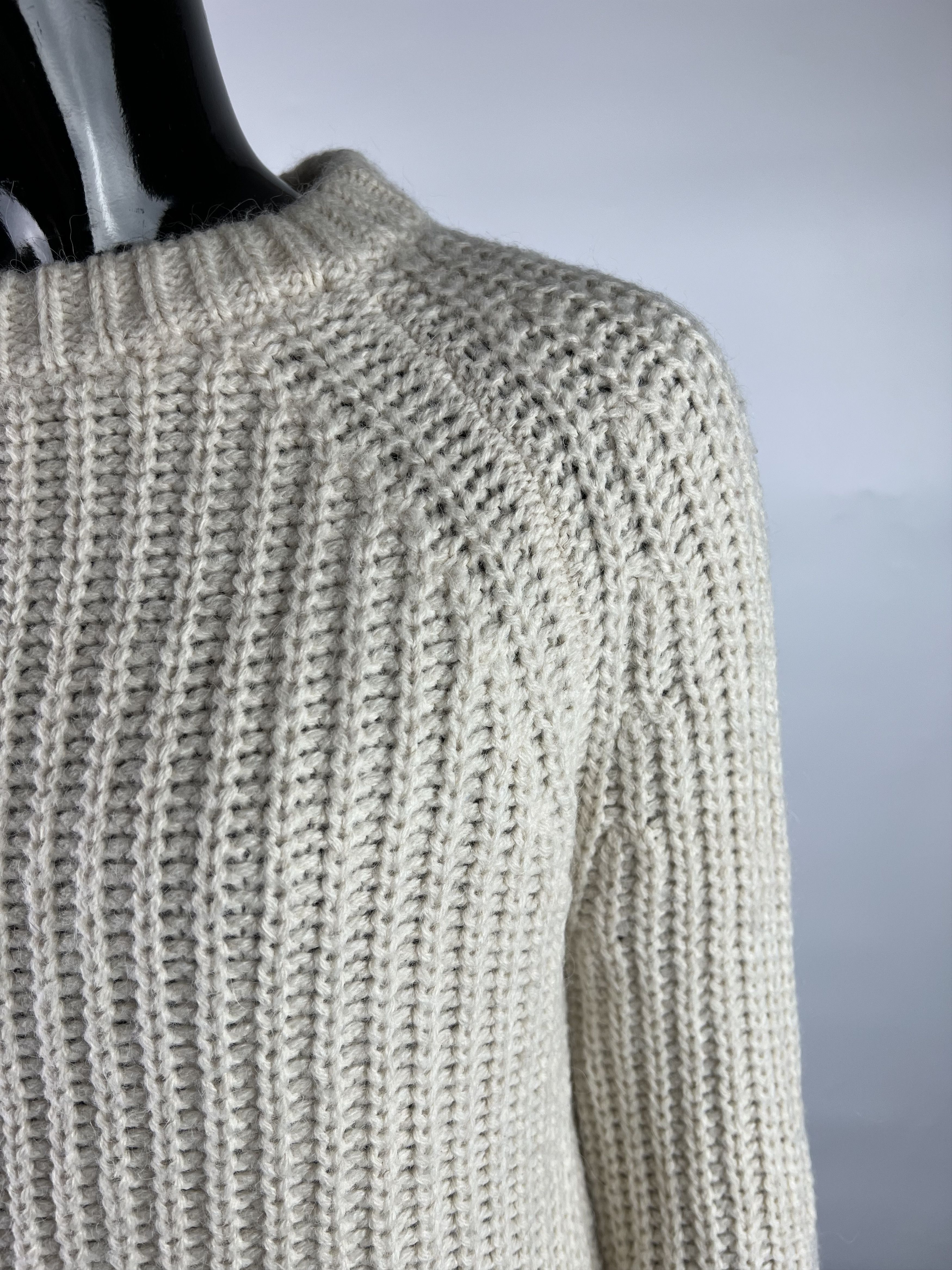 Maje Maje Alpaca Merino Wool Knitted Sweater Size M/L Size M / US 6-8 / IT 42-44 - 4 Thumbnail
