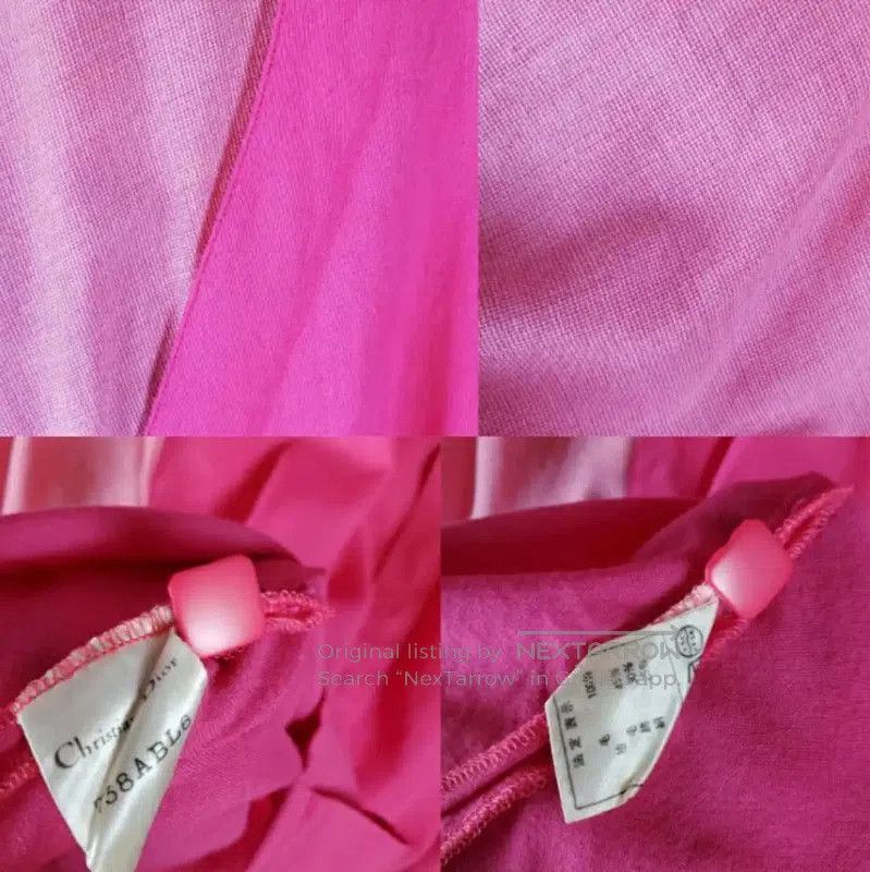 Dior Dior Summer Pink Wool Short Sleeve Shirt . Size M / US 6-8 / IT 42-44 - 3 Thumbnail