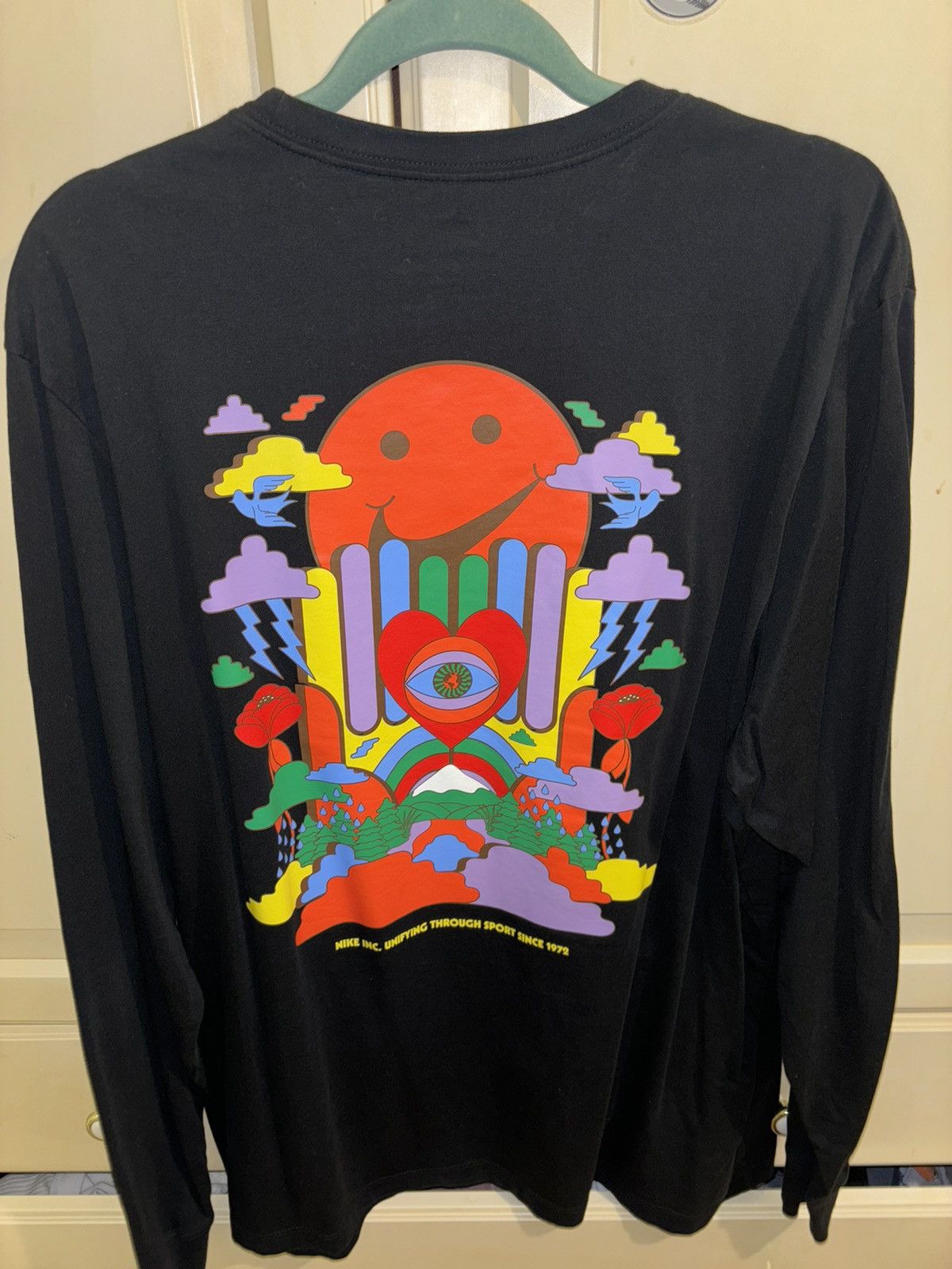 Nike Nike Graphic Long Sleeve Size US XXL / EU 58 / 5 - 2 Thumbnail