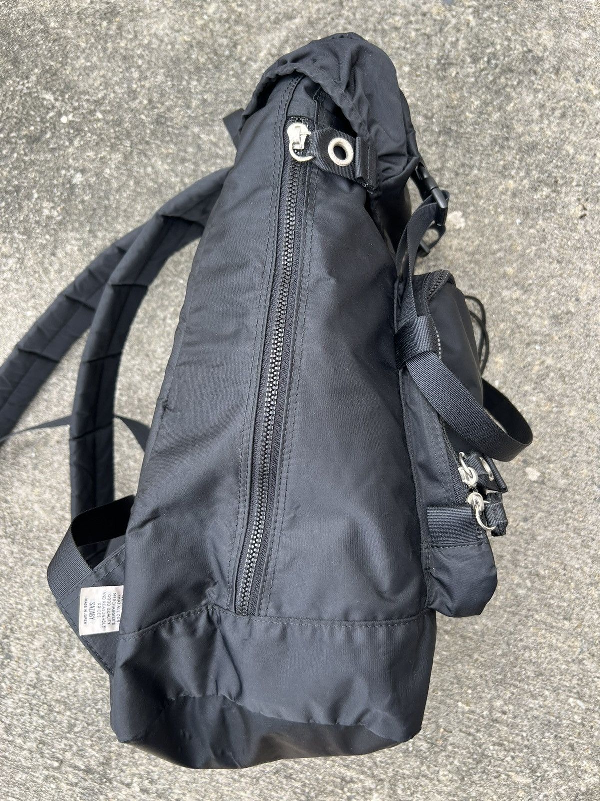 Vintage SAZABY Japan Black Backpack
