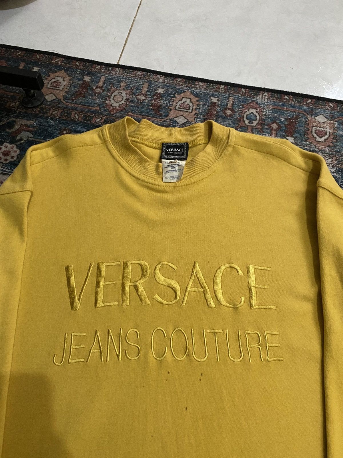 Versace Vintage Versace Jeans Couture longsleeve t shirt Size US L / EU 52-54 / 3 - 2 Thumbnail