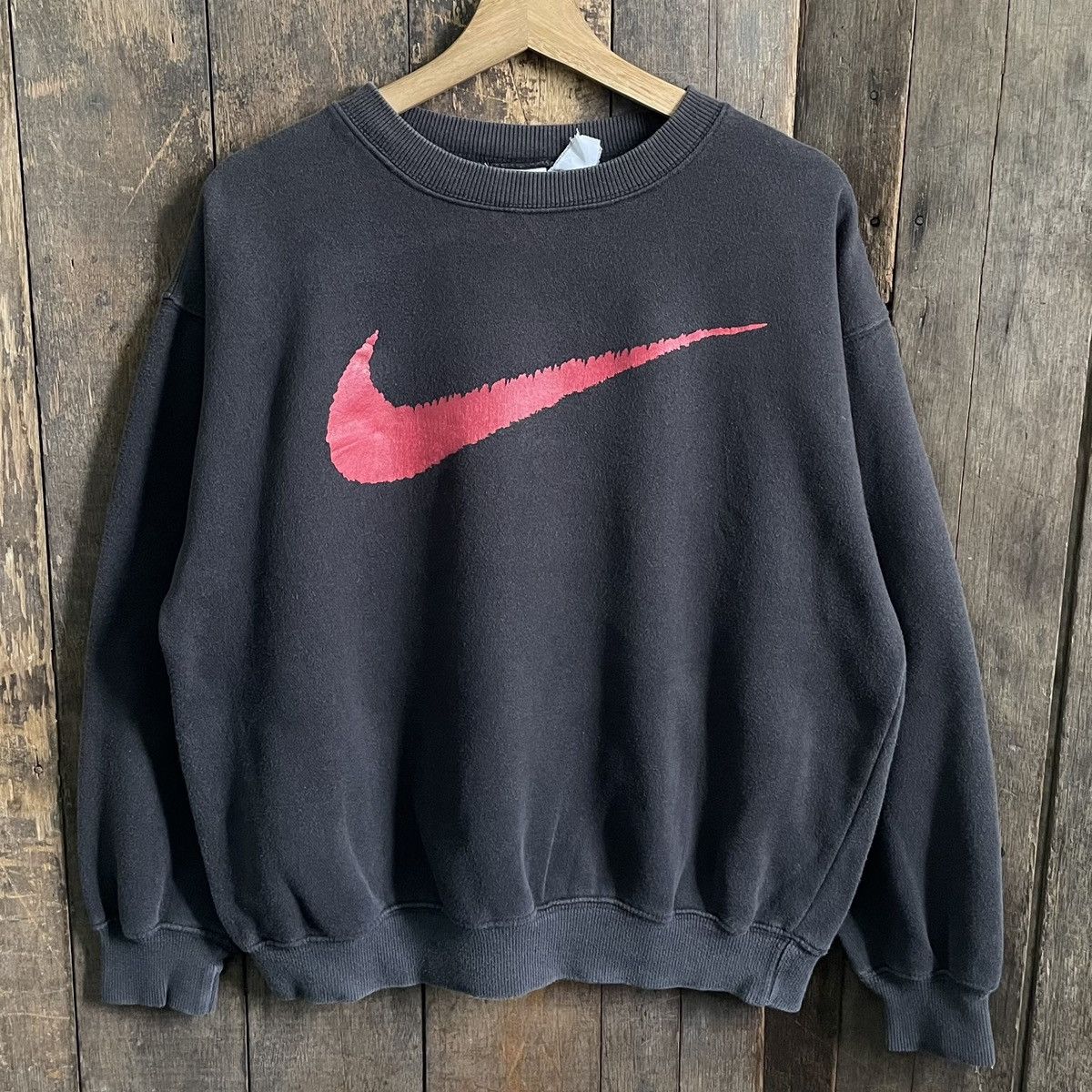 Vintage Nike Big Swoosh Sunfaded Sweatshirt