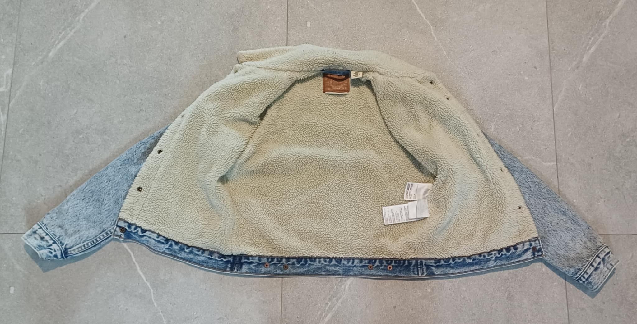 Levi's Levi’s Sherpa Classic Denim Jacket with Warm Lining Size S / US 4 / IT 40 - 3 Thumbnail