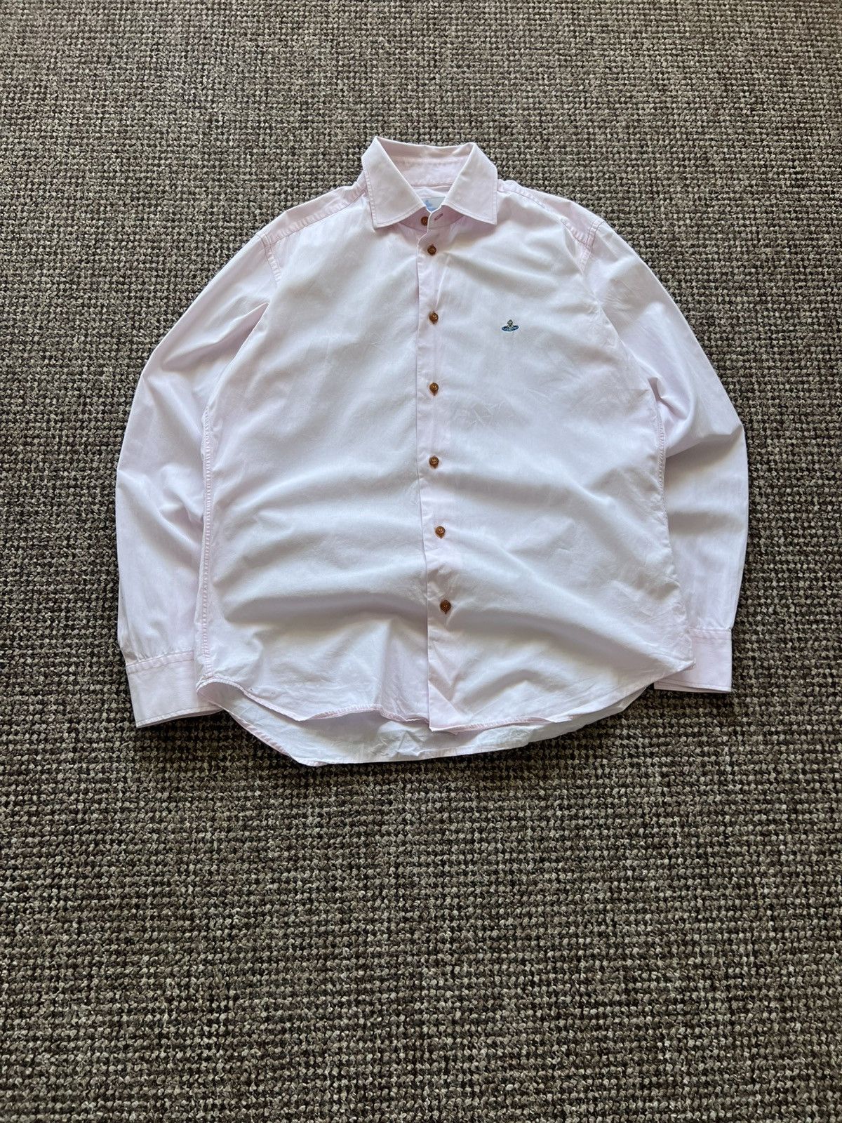 Vivienne Westwood Vivienne Westwood Button App Vintage Shirt Pink Rare Size US XL / EU 56 / 4 - 3 Thumbnail