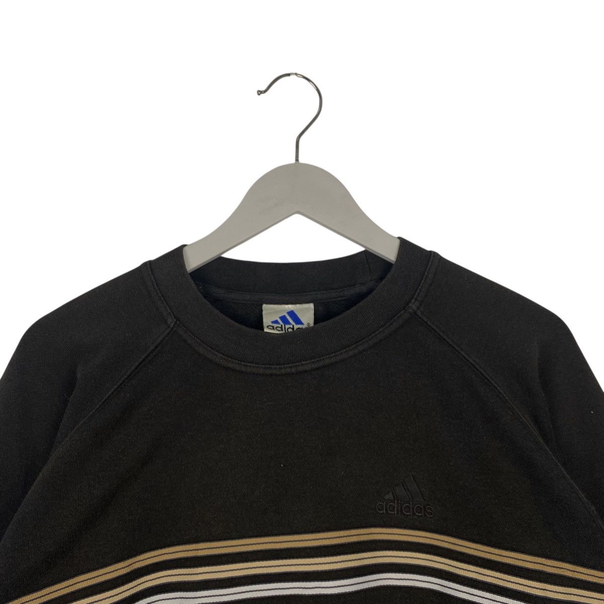 Other Vintage Adidas Embroidery Crewneck Sweatshirt Black Size US S / EU 44-46 / 1 - 4 Thumbnail