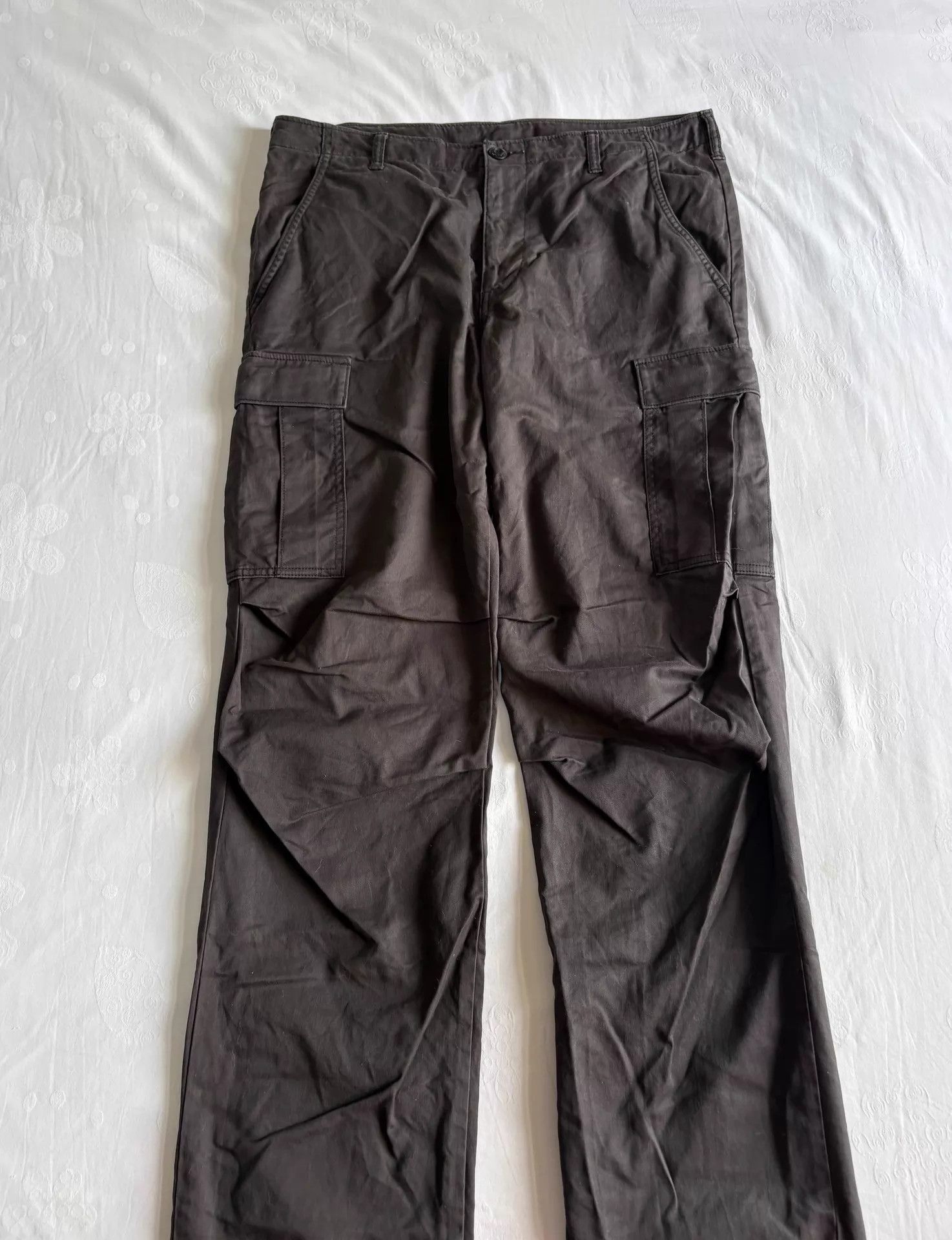 Hysteric Glamour HG vintage pleated work pants rare plus size 88-90/110 Size US 34 / EU 50 - 2 Thumbnail