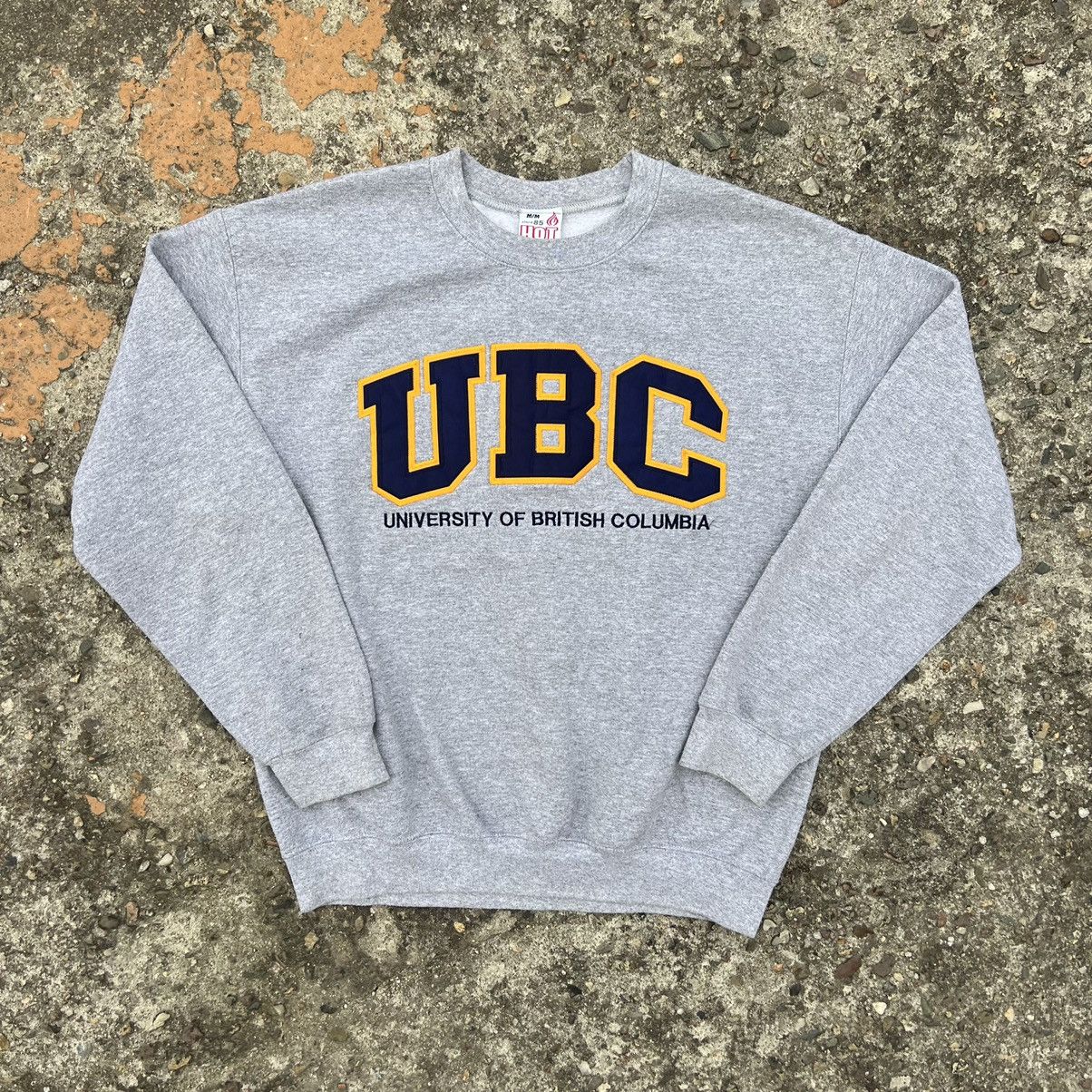 Vintage 1980s UBC Thrashed Raglan Sweatshirt Size US M / EU 48-50 / 2 - 1 Thumbnail