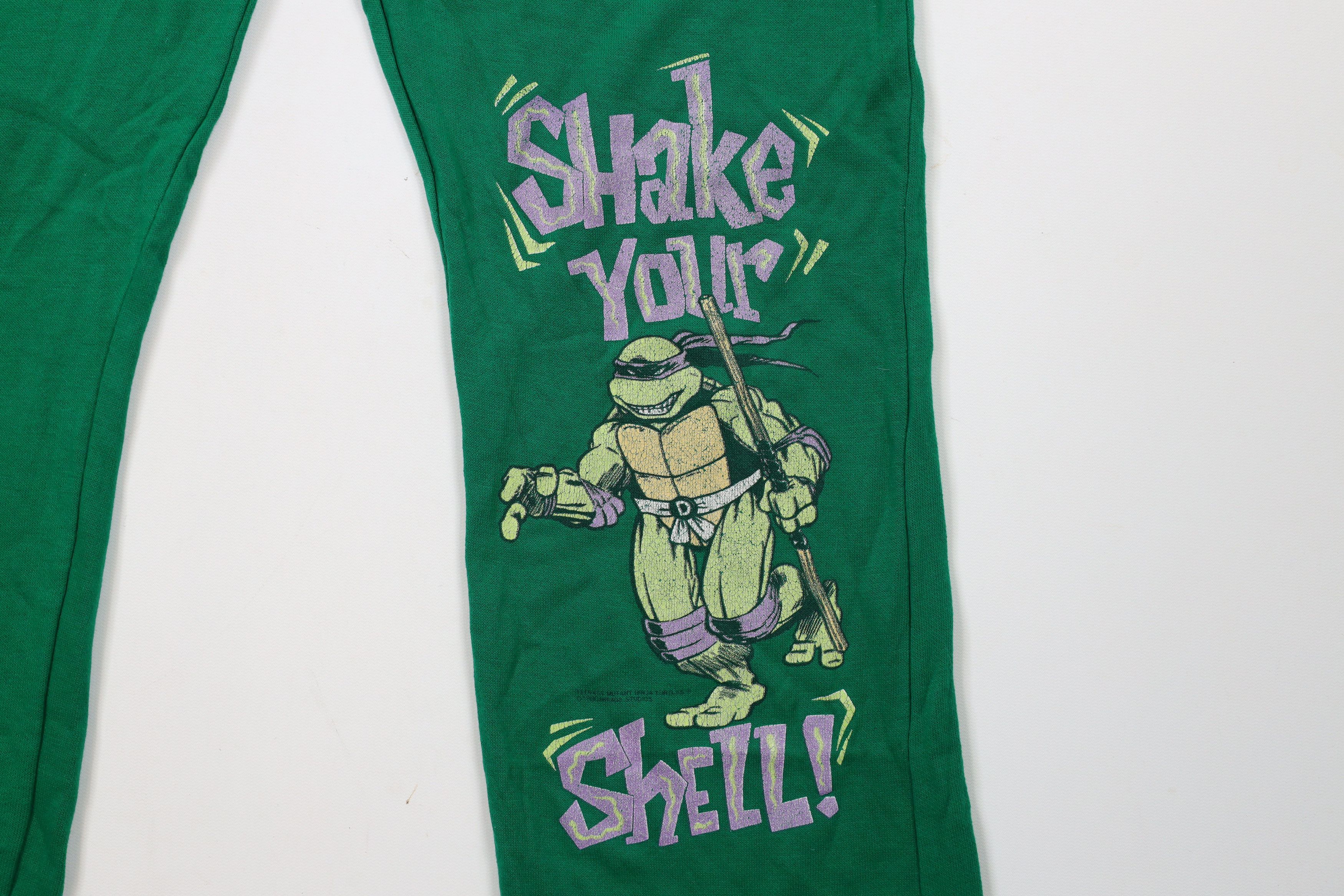Vintage Vintage 90s Teenage Mutant Ninja Turtles Sweatpants AS IS Size US 32 / EU 48 - 5 Thumbnail
