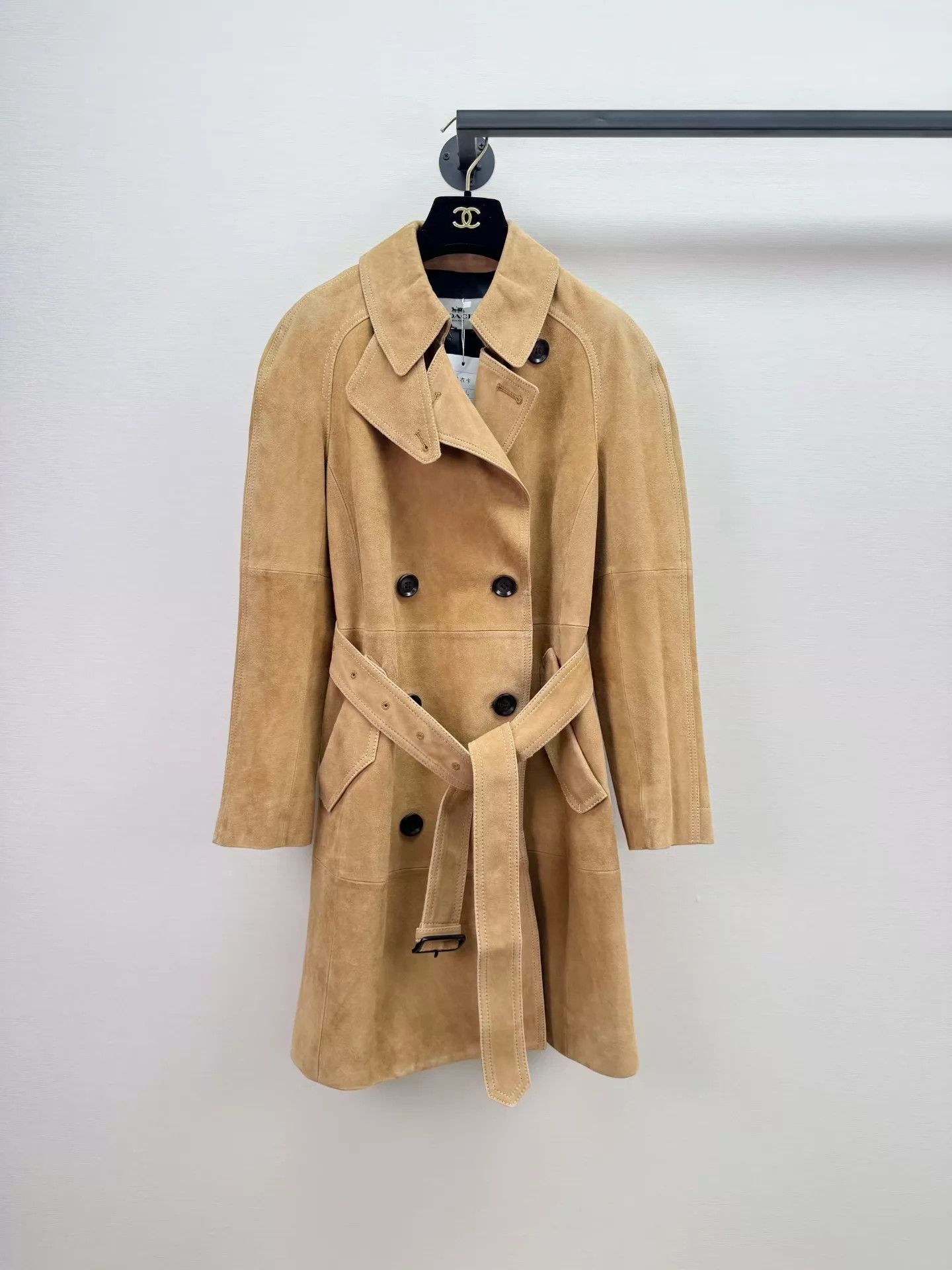 Coach Sheepskin Coat S 1W Like New