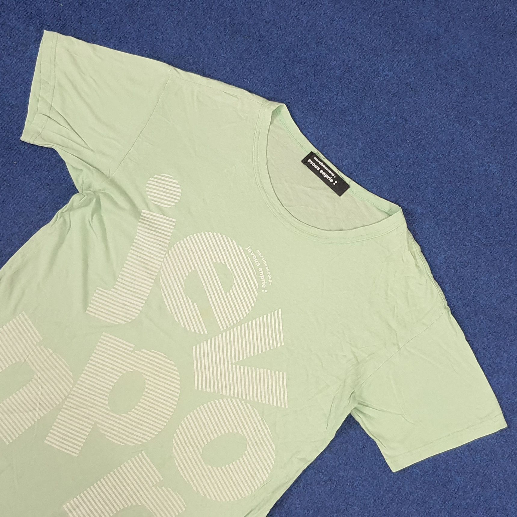 Japanese Brand Vintage Mercibeaucoup Jevous Enorie! Japanese Brand T-shirt Size M / US 6-8 / IT 42-44 - 2 Thumbnail