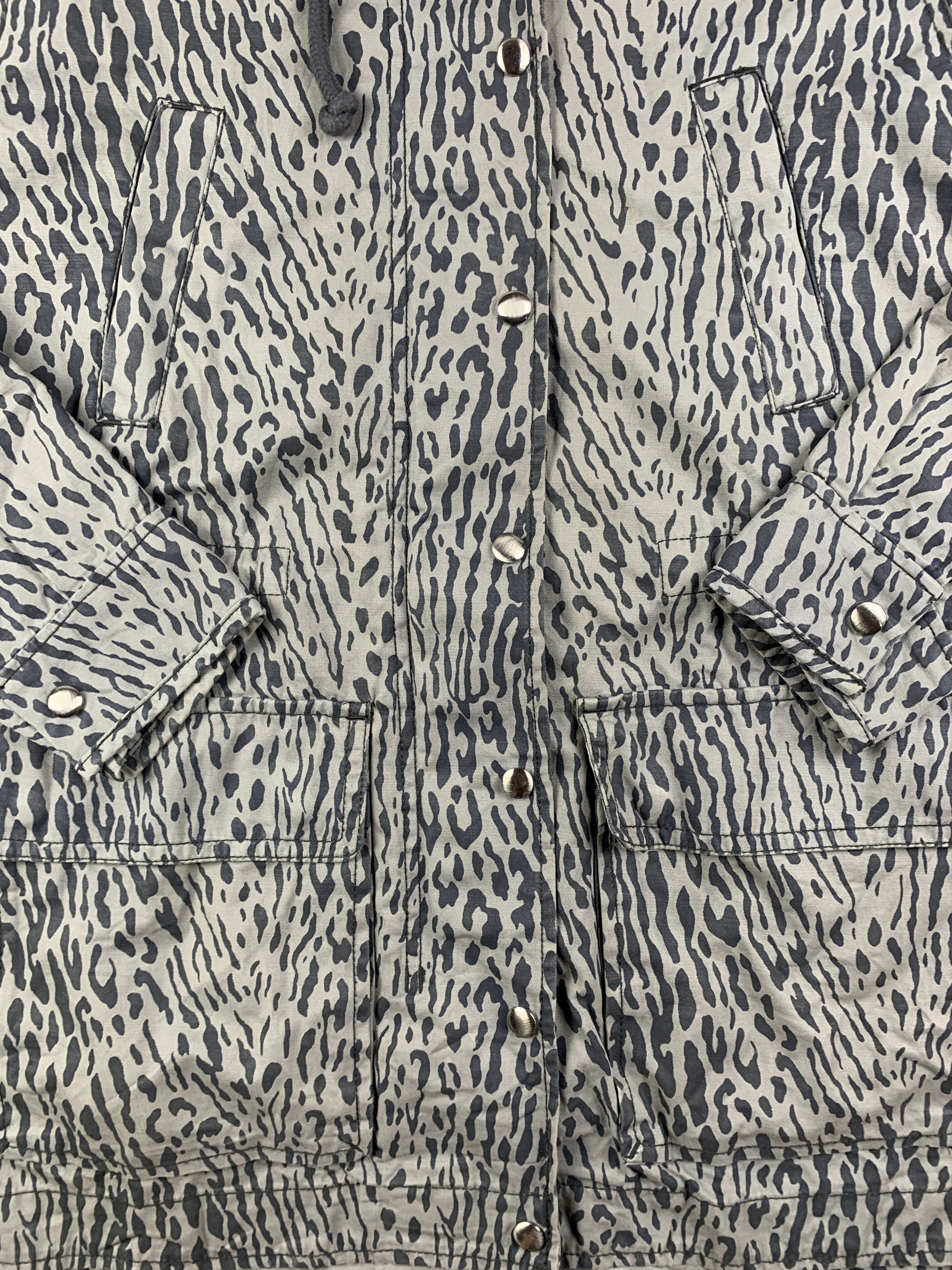 Gap GAP Leopard Camo Fishtail Parka (S) Size US S / EU 44-46 / 1 - 3 Thumbnail