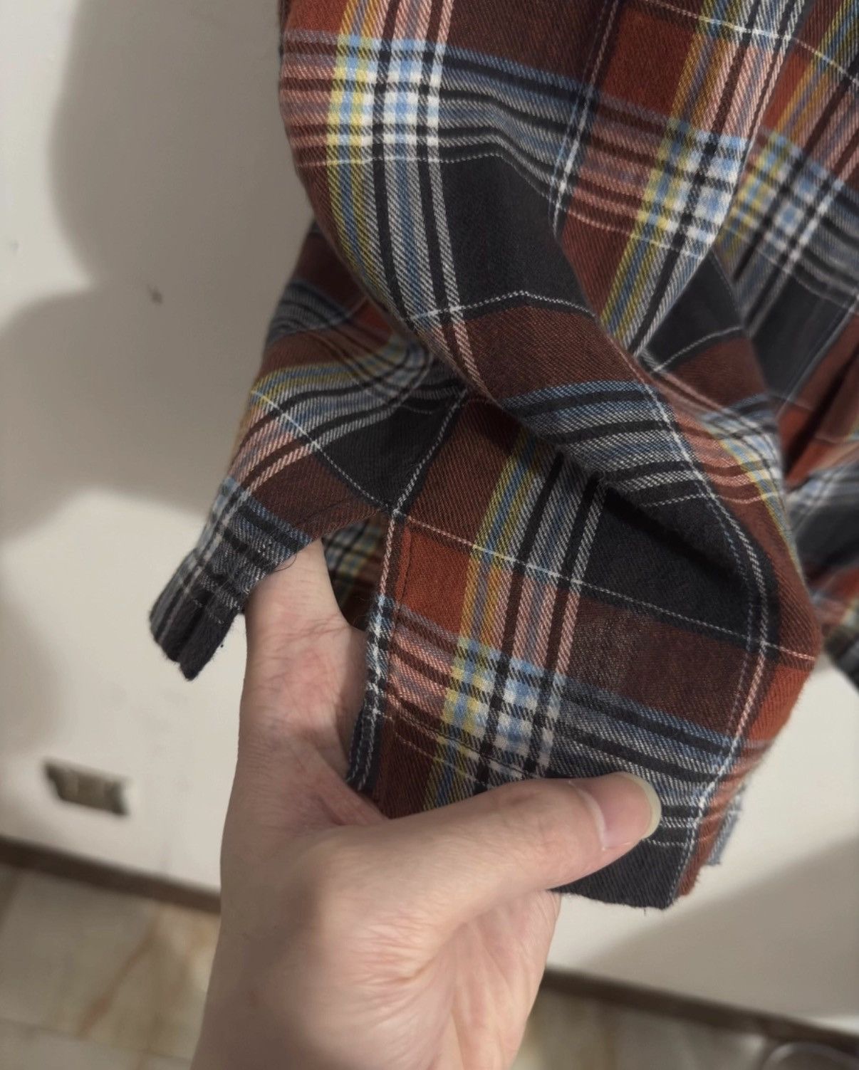 Saint Laurent Paris Saint Laurent Runway Scottish Pocket Multicolor Plaid Shirt Size US S / EU 44-46 / 1 - 4 Thumbnail