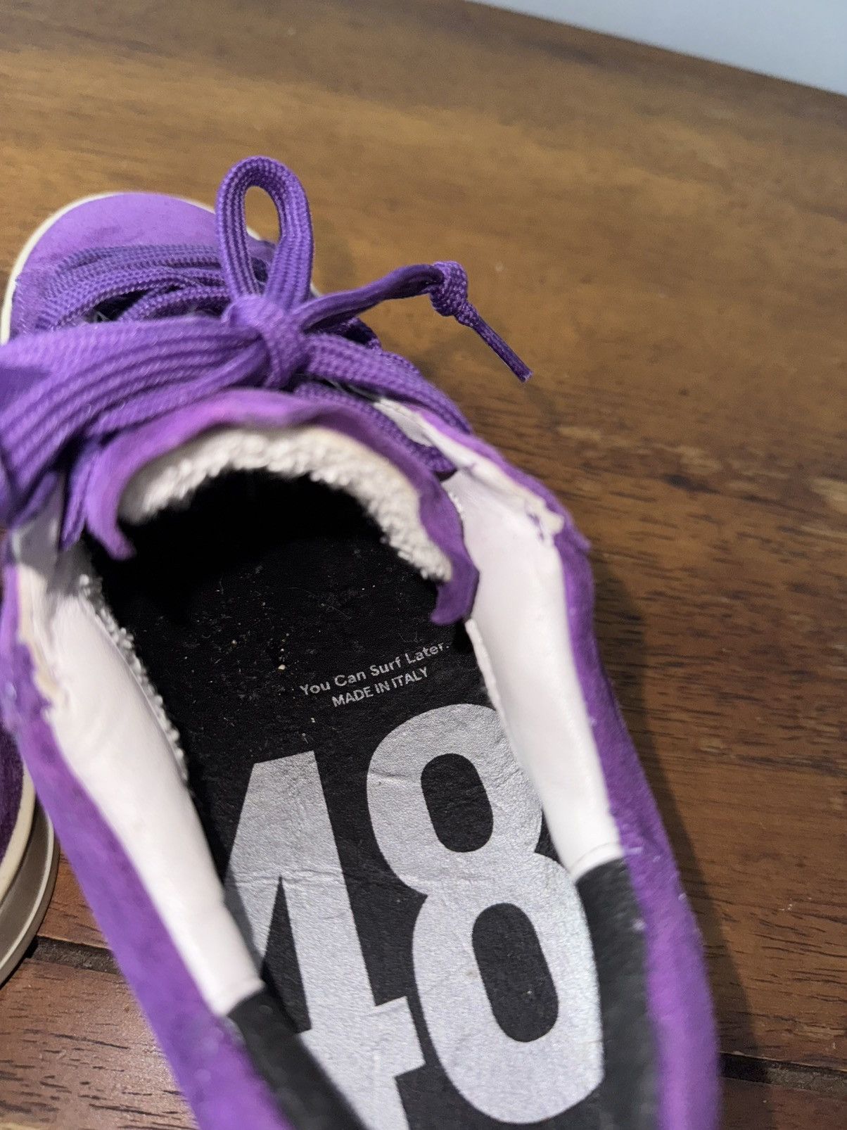 P448 P448 Jack Purple Suede Sneakers Size US 8 / IT 38 - 4 Thumbnail