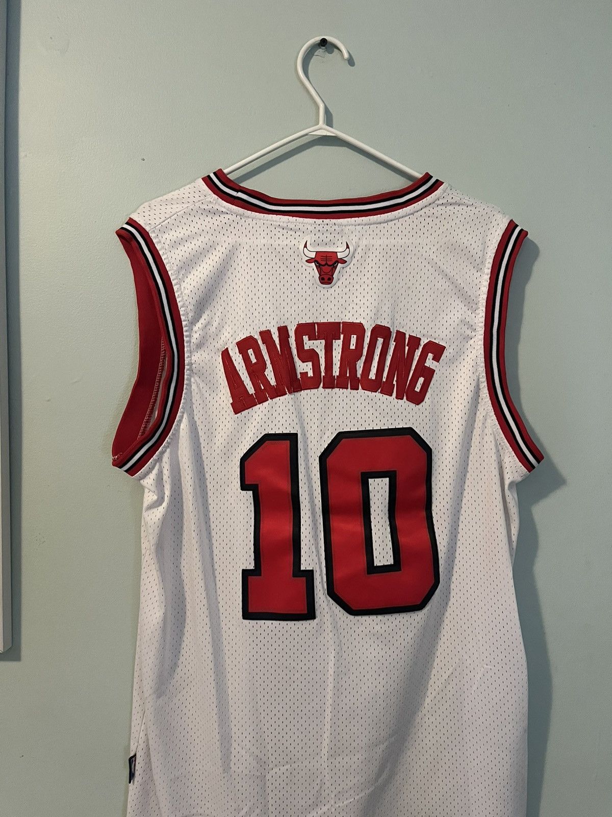 Nike Vintage “BJ Armstrong” Nike Chicago Bulls Jersey 90’s Size US L / EU 52-54 / 3 - 3 Thumbnail
