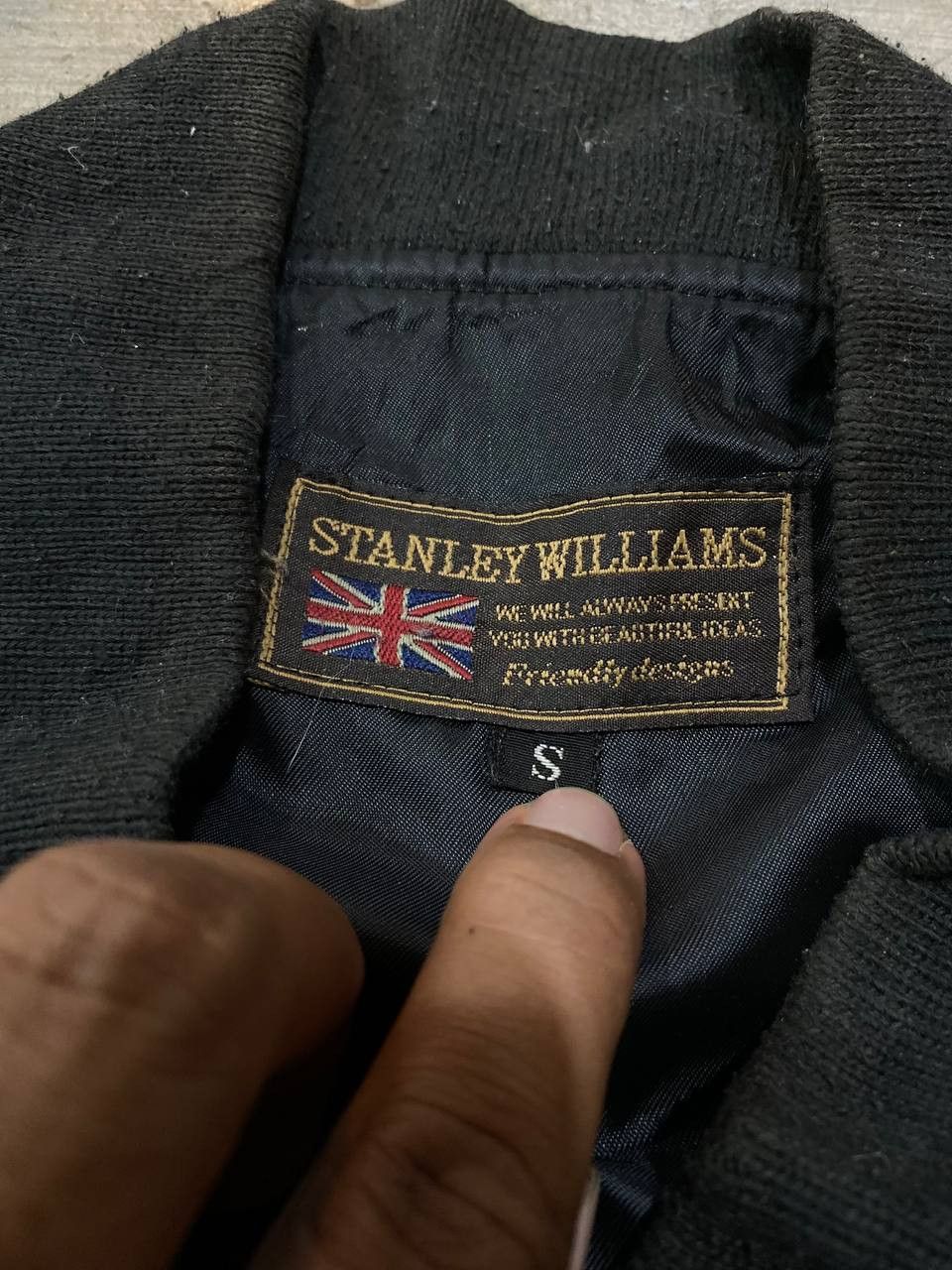Japanese Brand stanley williams wool bomber jacket nice design Size US S / EU 44-46 / 1 - 2 Thumbnail