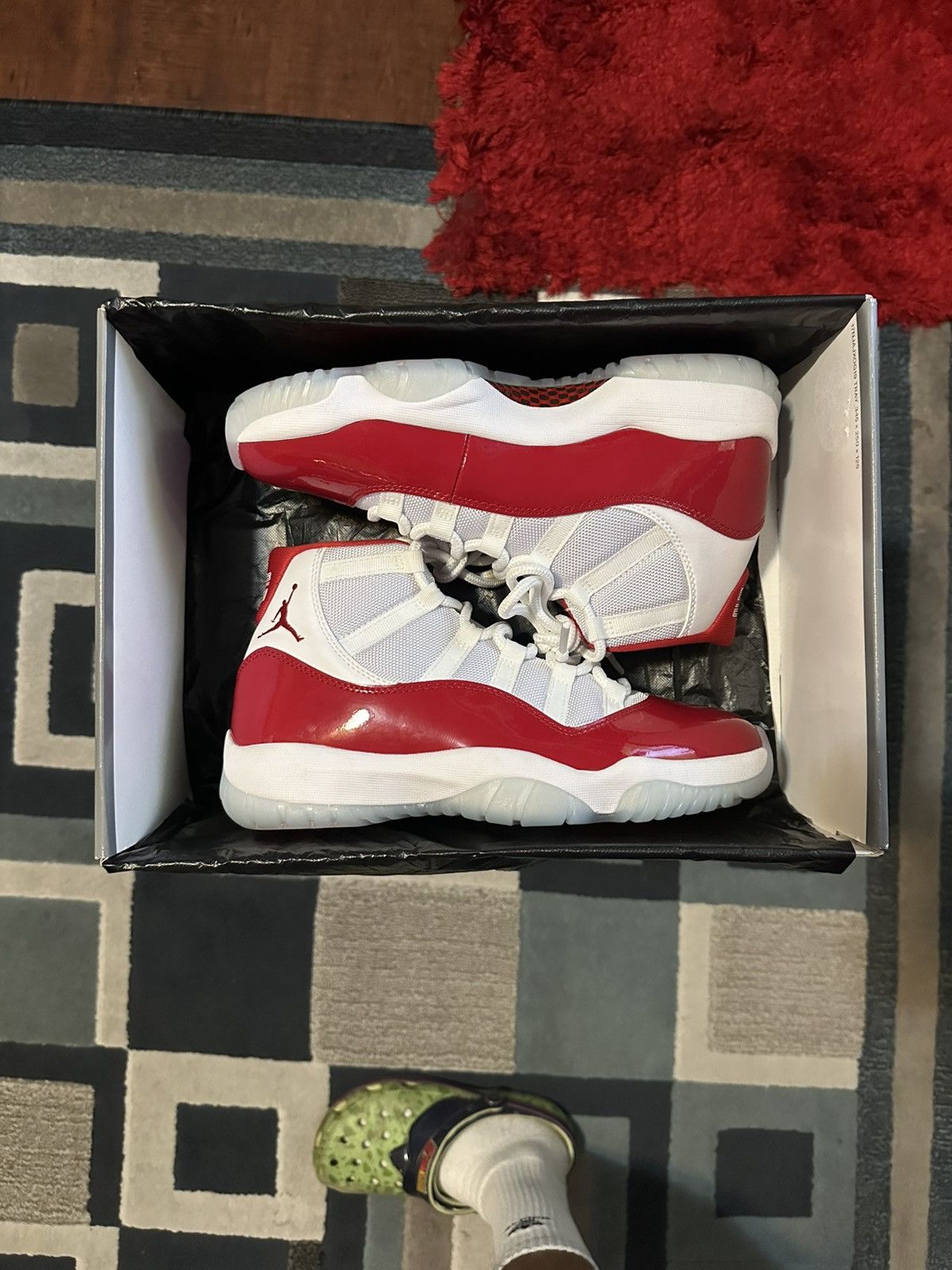 Jordan Brand Air Jordan 11’s, Cherry Size US 8.5 / EU 41-42 - 2 Thumbnail