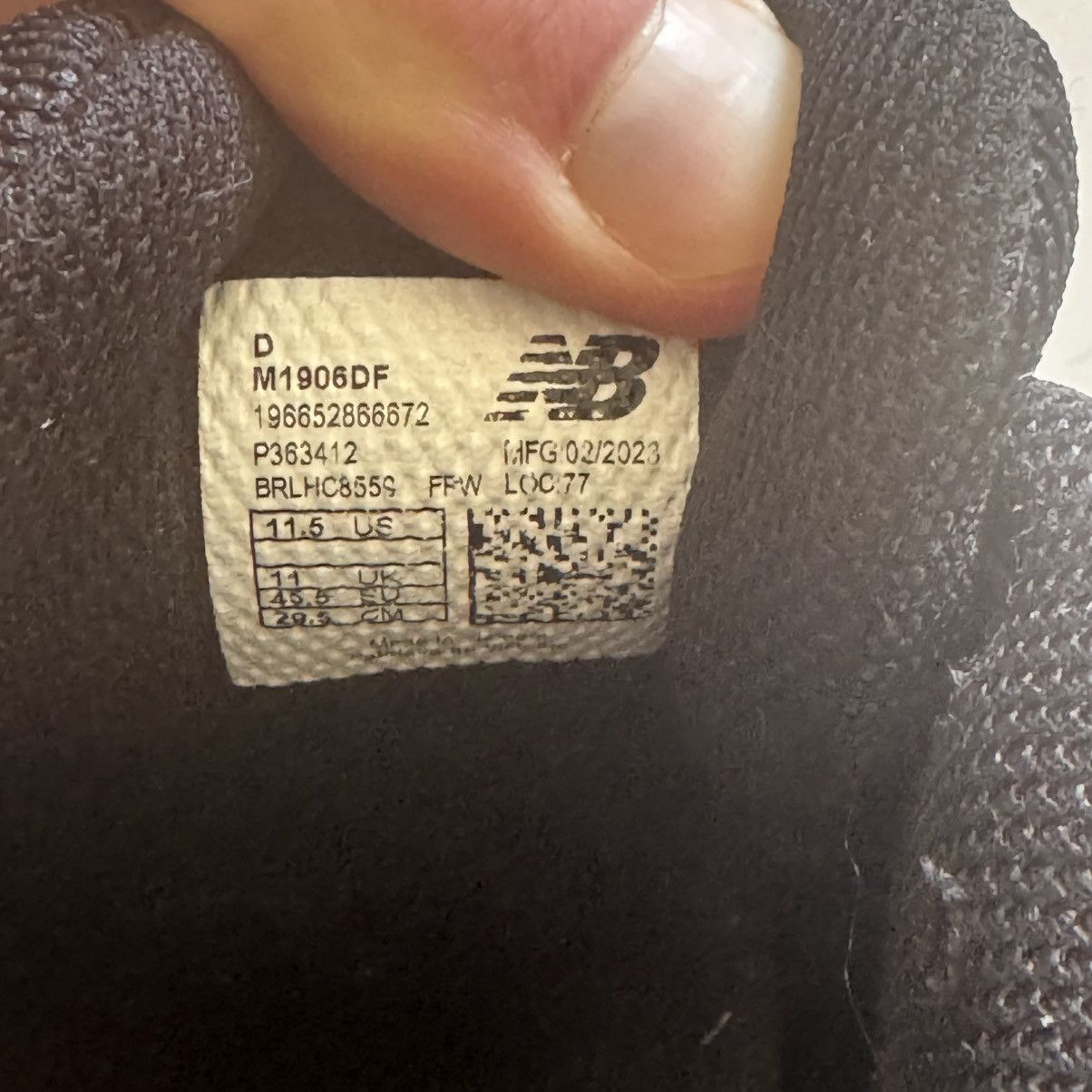 New Balance new balance 1906d 'protection pack' - triple black Size US 12 / EU 45 - 5 Thumbnail