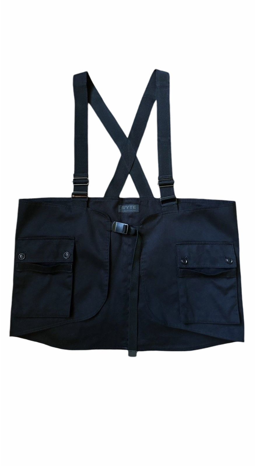 Japanese Brand × Y's × Yohji Yamamoto 🔥 Yohji Yamamoto s’yte twill pockets worker vest Size US M / EU 48-50 / 2 - 1 Thumbnail