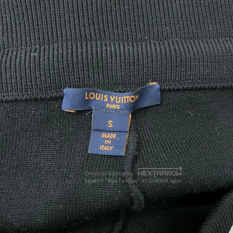 Louis Vuitton Louis Vuitton size s Velour embroidered monogram slacks pan Size US 28 / EU 44 - 5 Thumbnail