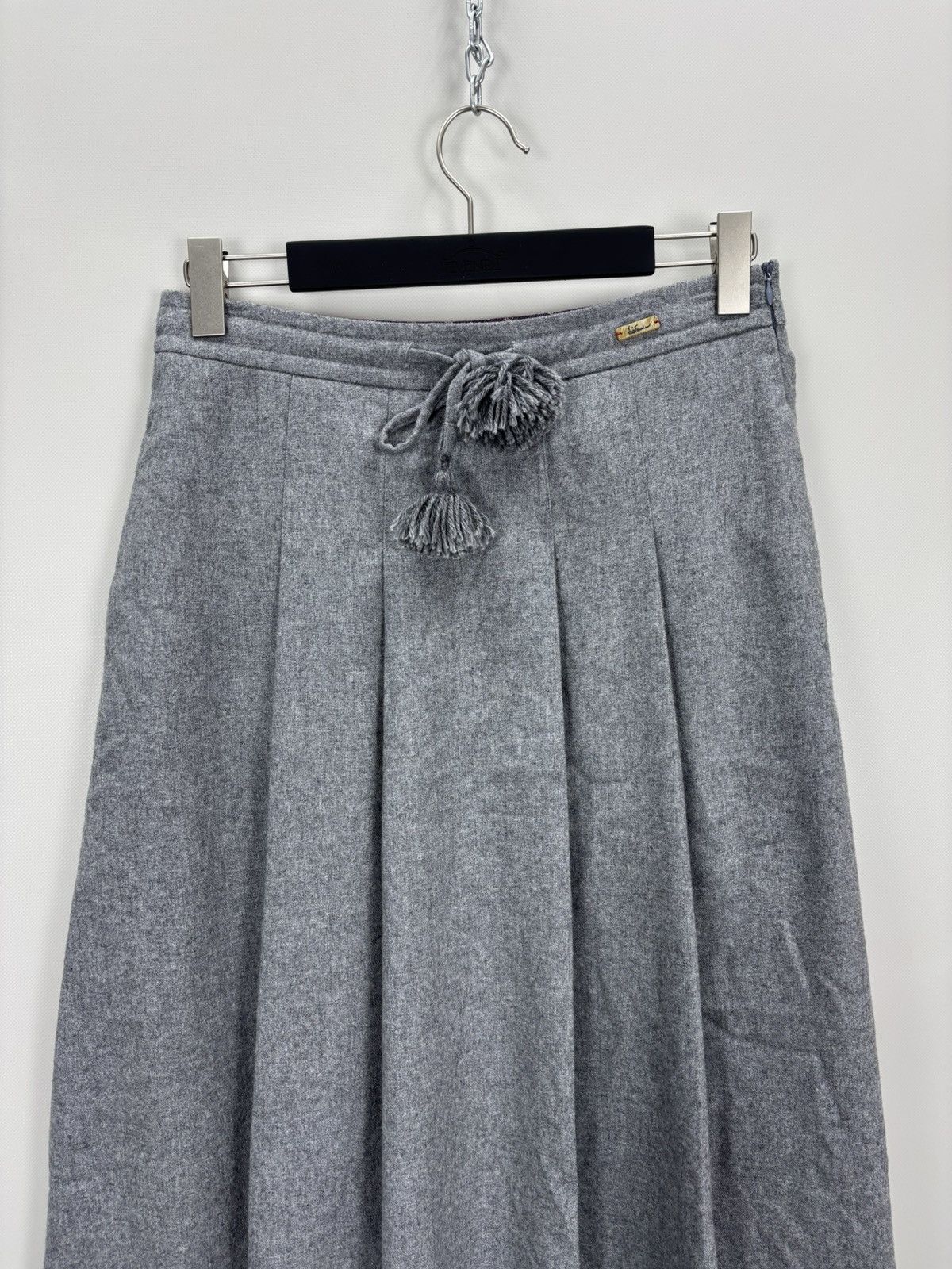 Other Womens wool skirt Luis Trenker Size 44 Color Gray Size 30" / US 8 / IT 44 - 3 Thumbnail