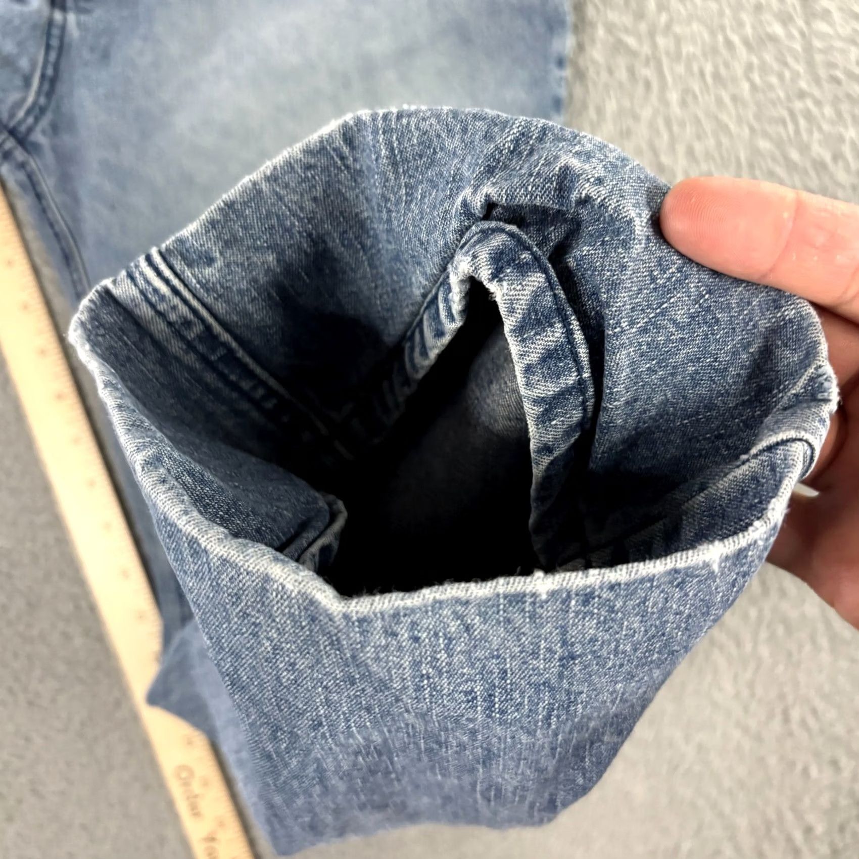 No Fear VINTAGE No Fear Evolution Jeans 30x28 Relaxed Regular Denim Blue 90s 5-Pocket Mens Jeans Size US 30 / EU 46 - 3 Thumbnail