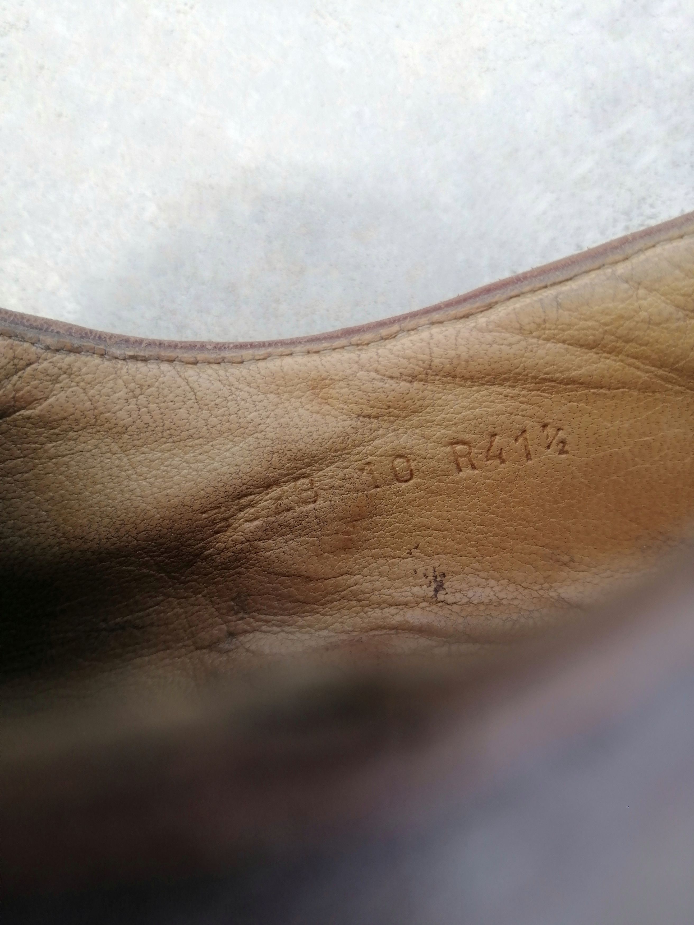 Paraboot Paraboot Michael Brown Leather Moc Toe Derby - 41.5 - France Size US 8.5 / EU 41-42 - 12 Thumbnail