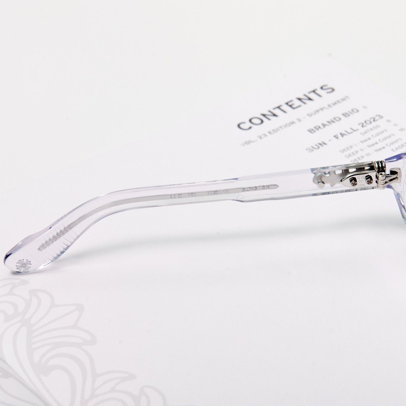 Chrome Hearts CHROME HEARTS BLASTER PERIWINKLE GLASSES Size ONE SIZE - 5 Thumbnail
