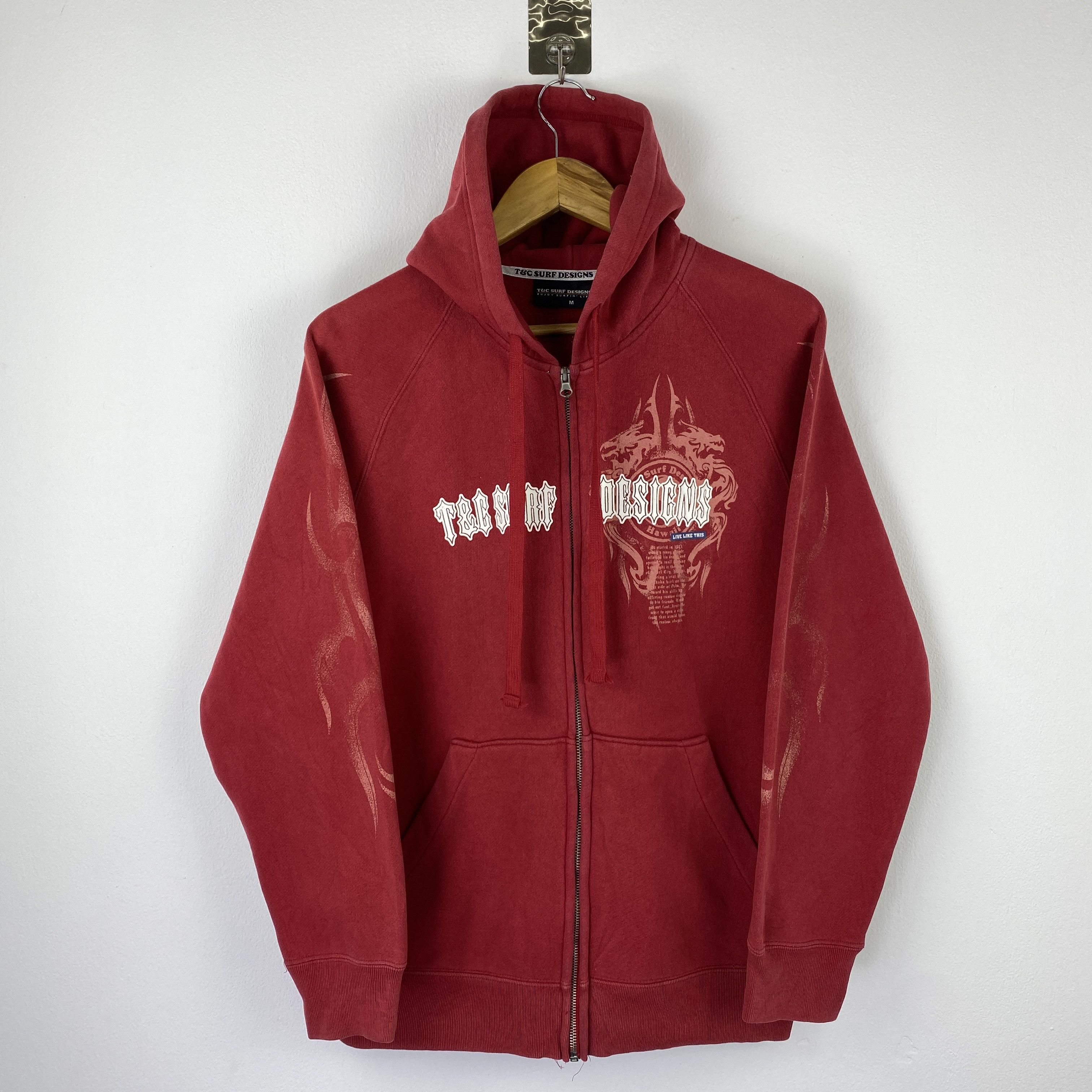 Vintage Vintage T&C Surf Designs Pullover Hoodie SH0518 Size US M / EU 48-50 / 2 - 3 Thumbnail