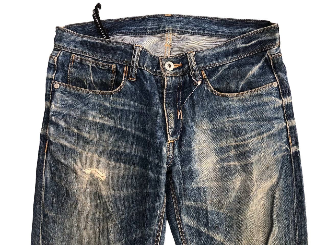 Black Barrett × Neil Barrett BLACK BARRET BY NEIL BARRET DISTRESSED DENIM Size US 32 / EU 48 - 6 Thumbnail