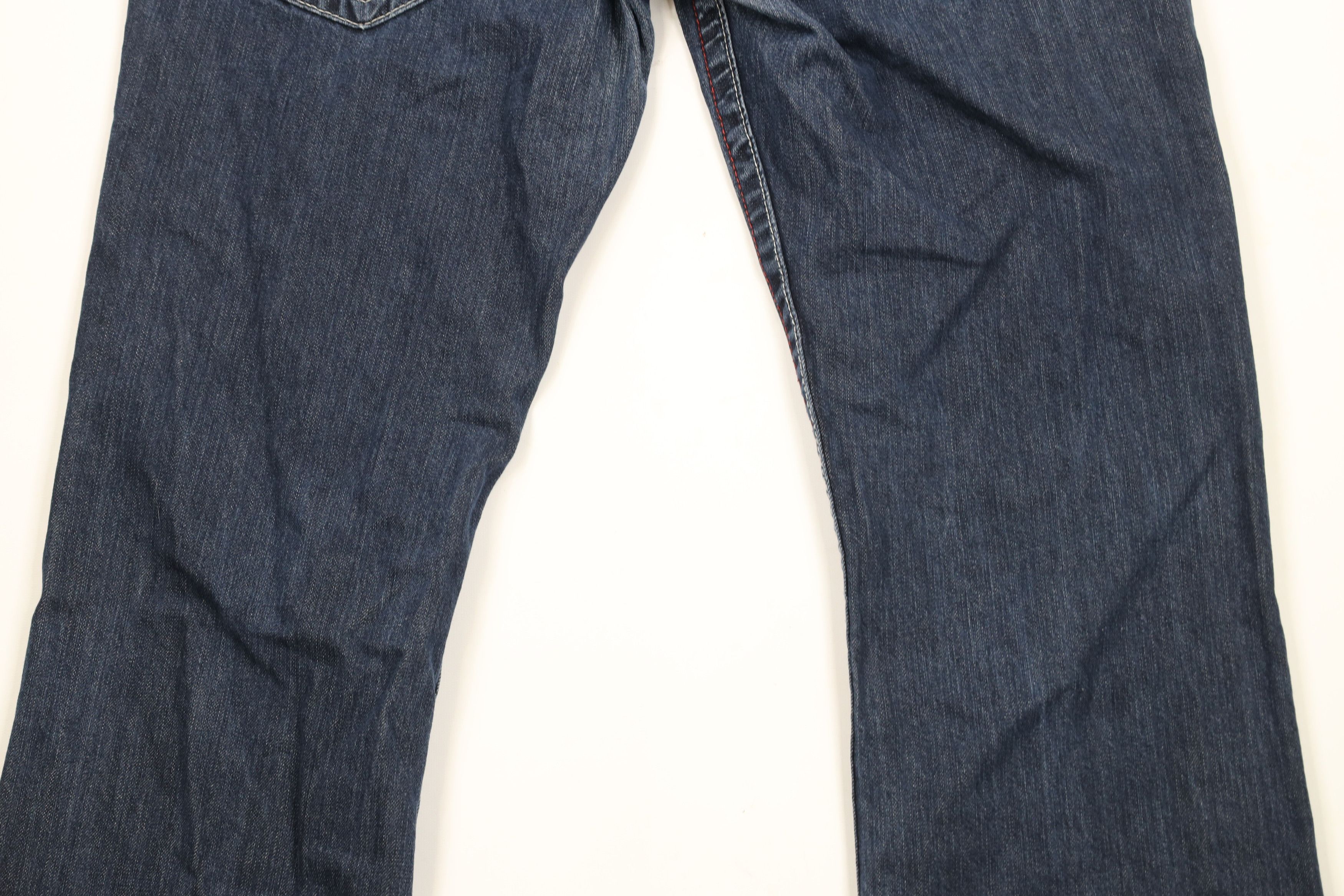 True Religion × Vintage Vintage True Religion Stitch Straight Leg Denim Jeans US Size US 36 / EU 52 - 10 Thumbnail