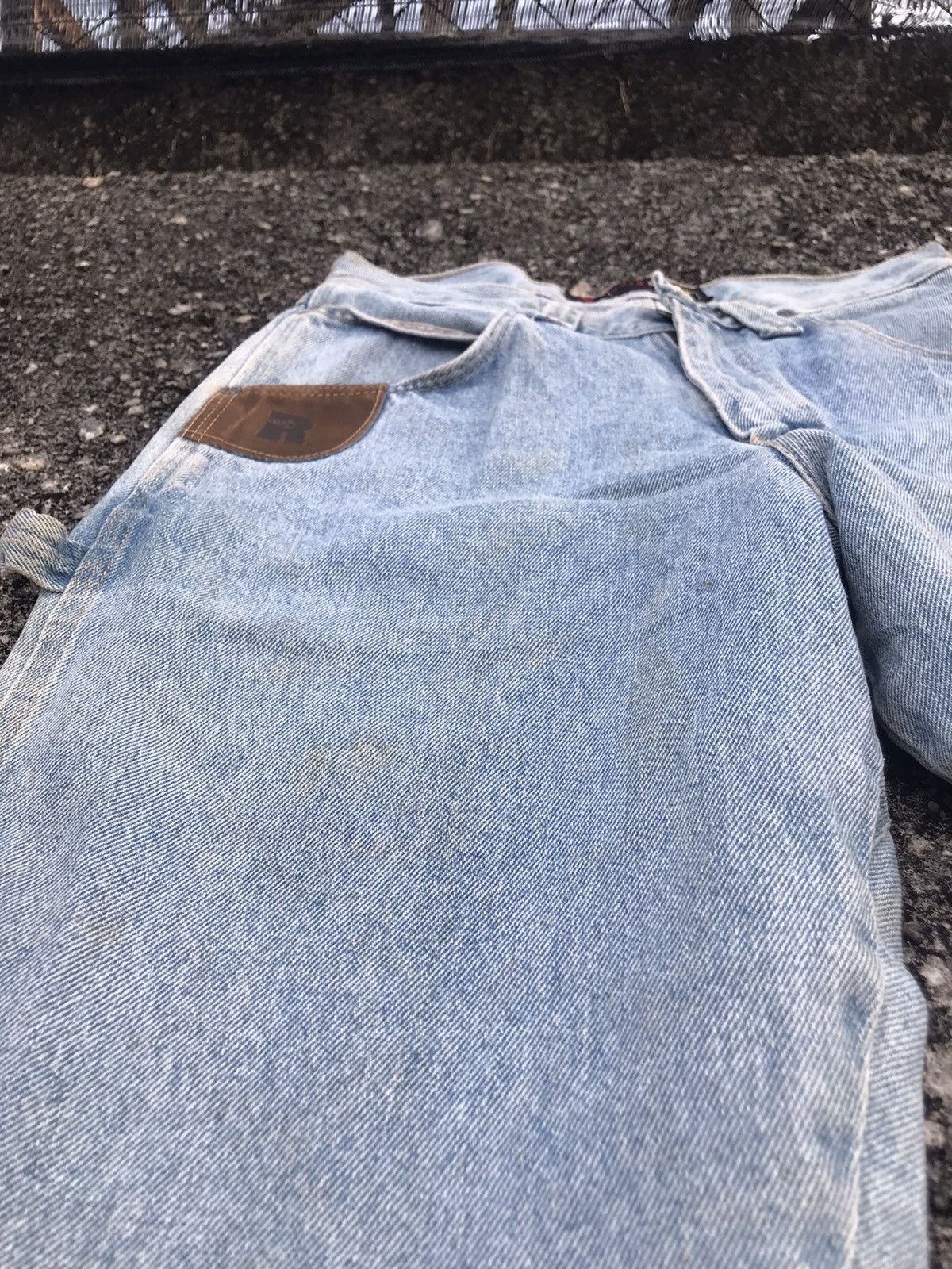 Designer × Wrangler Wrangler Carpenter Y2K Baggy Jeans Size US 29 - 7 Thumbnail