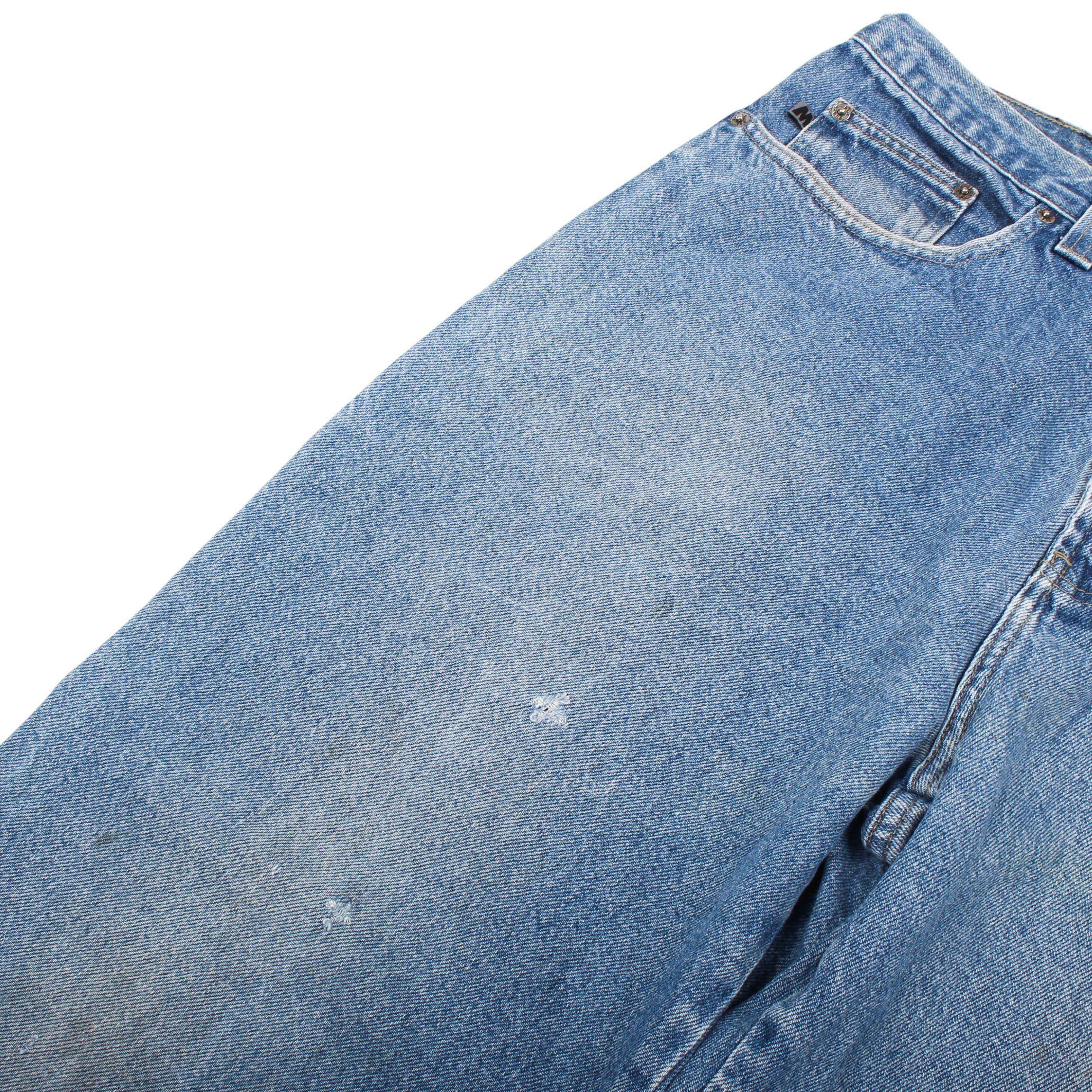 Jean Vintage Baggy Carpenter Jeans 90s Size US 32 / EU 48 - 5 Thumbnail