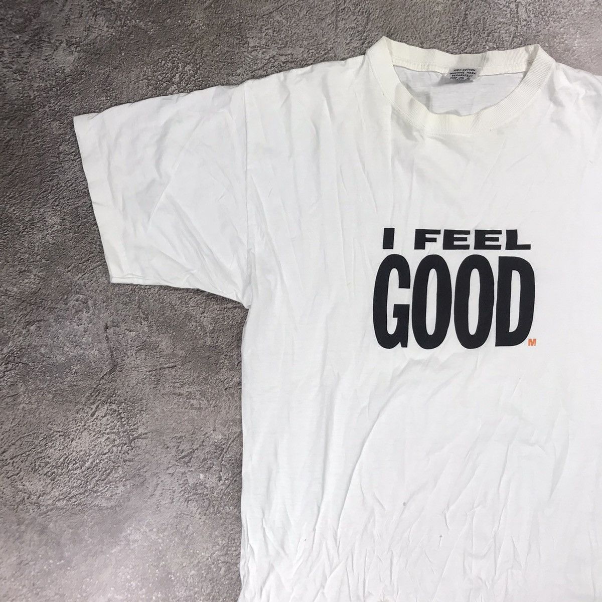 Vintage Vintage Y2K Graphic Tee I Feel Good Funny Print Streetwear L Size US L / EU 52-54 / 3 - 3 Thumbnail