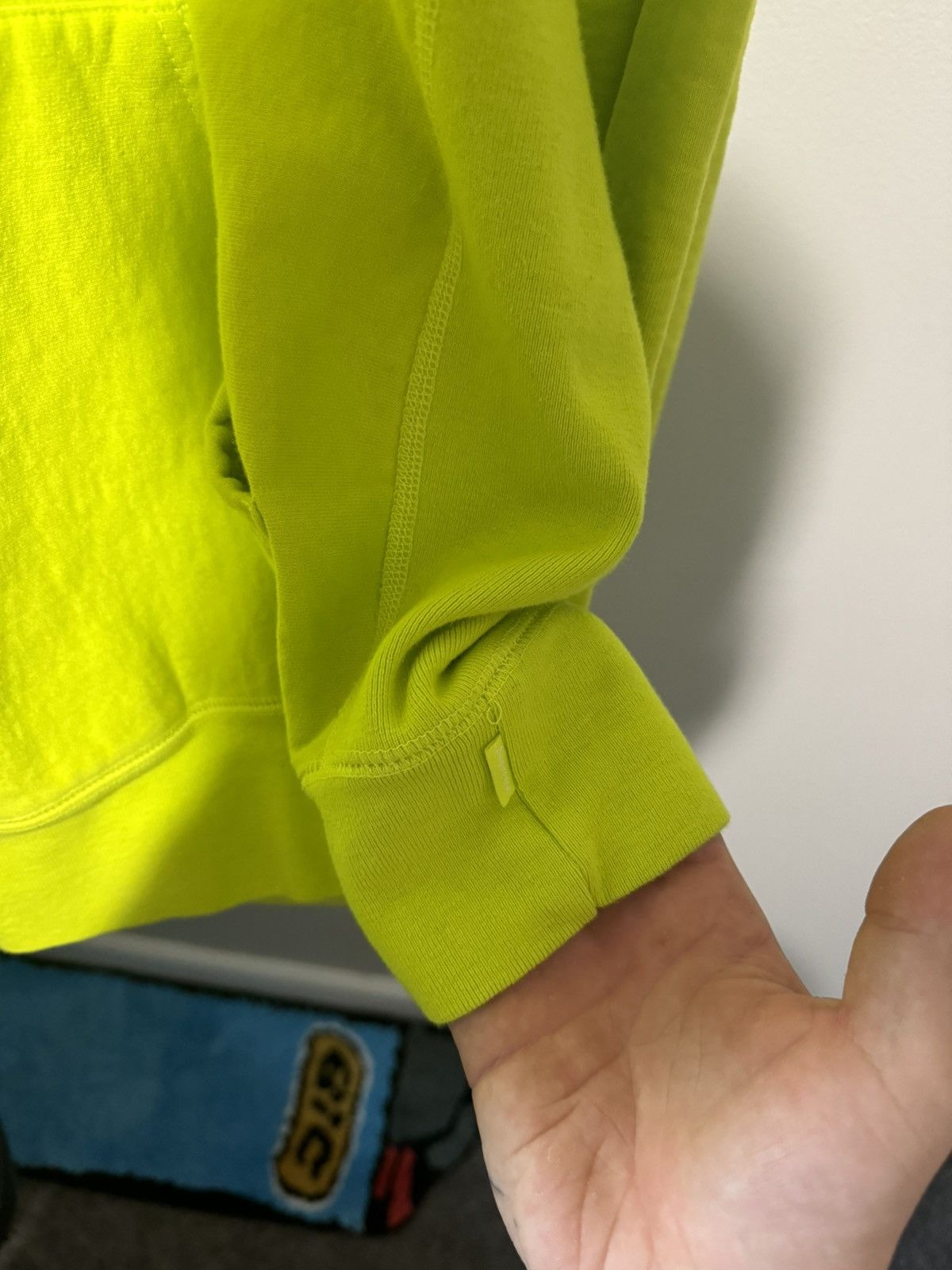 Supreme Supreme S Logo Hooded Sweatshirt FW20 Medium Acid Green Size US M / EU 48-50 / 2 - 5 Thumbnail