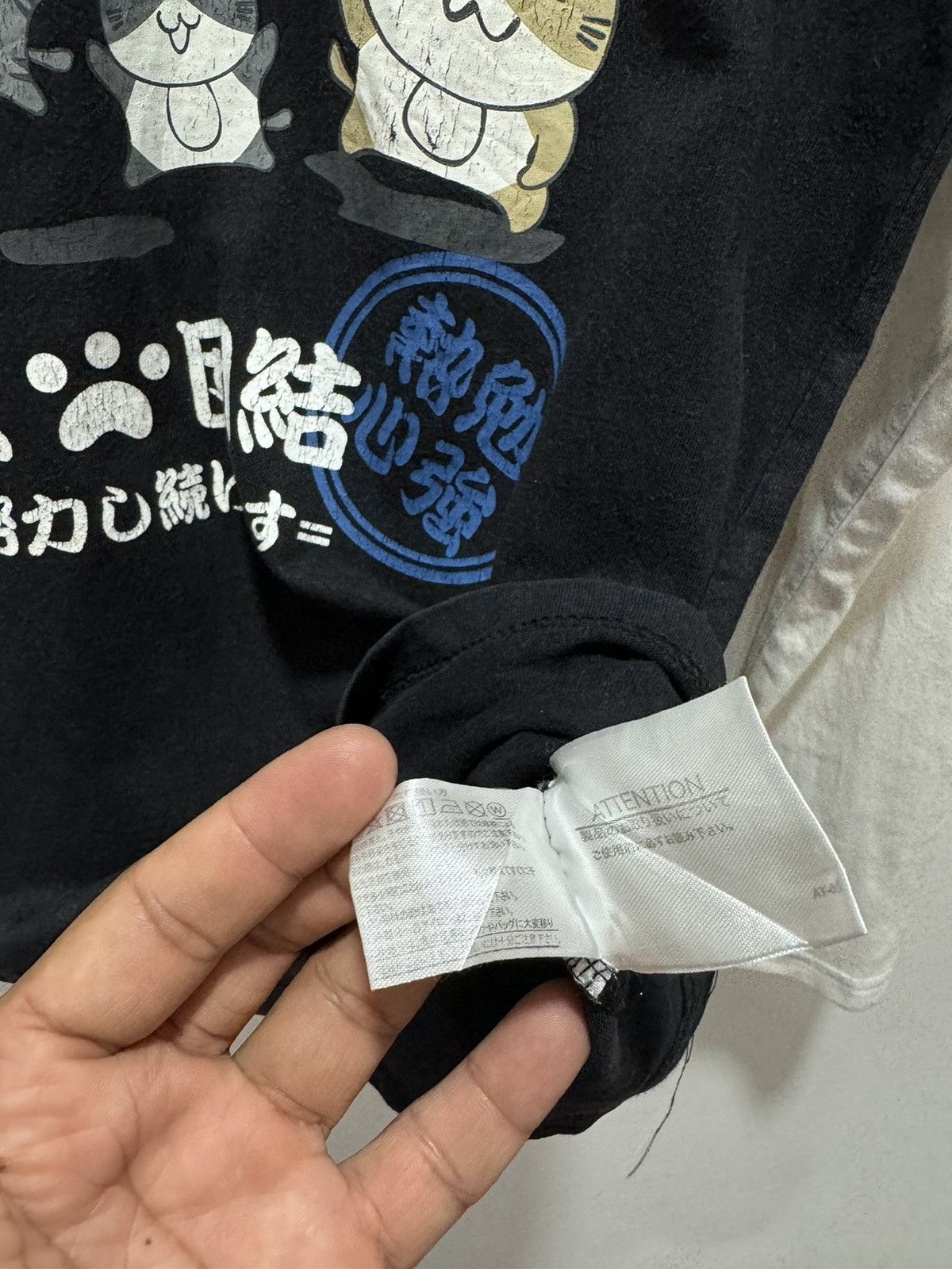 Japanese Brand × Vintage VINTAGE NECHOBICHI-SAN ANIME BIG LOGO LONG SLEEVE TEE Size US S / EU 44-46 / 1 - 10 Thumbnail