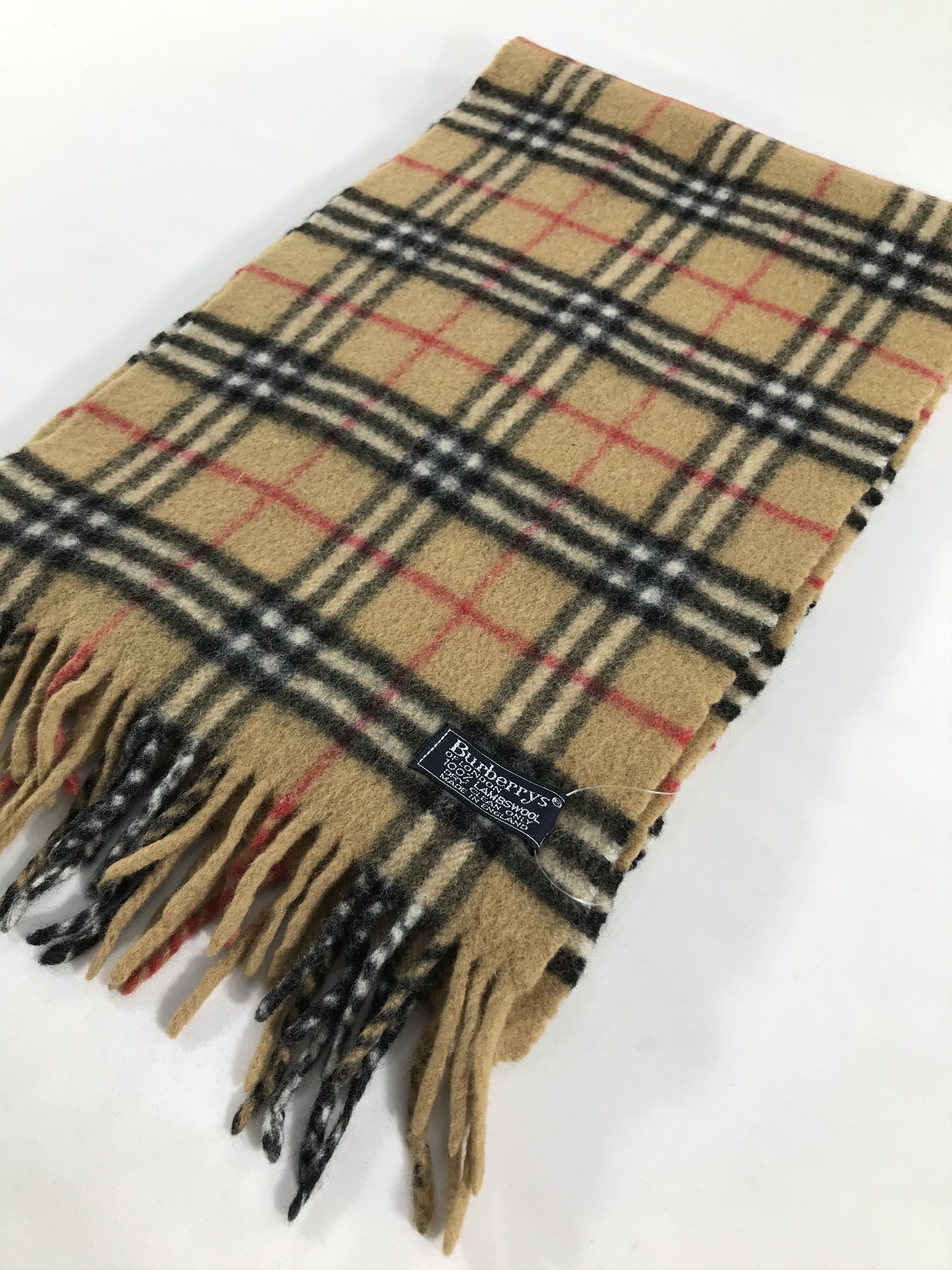 Burberry Vintage Burberry Scarf/Muffler/Neckwear MF1469 Size ONE SIZE - 3 Thumbnail