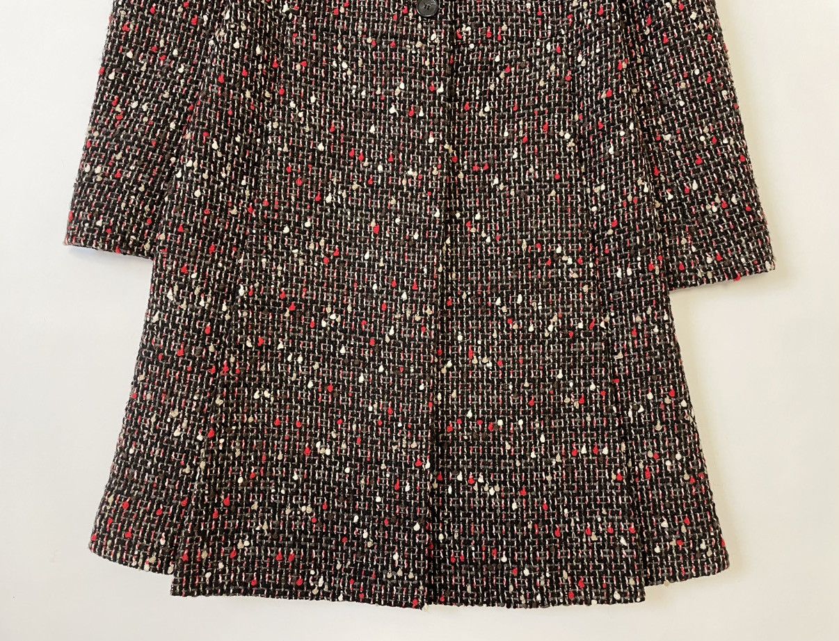 Prada A/W 18 ‘Punk Tweed Boucle’ Wool Overcoat Size S / US 4 / IT 40 - 7 Thumbnail