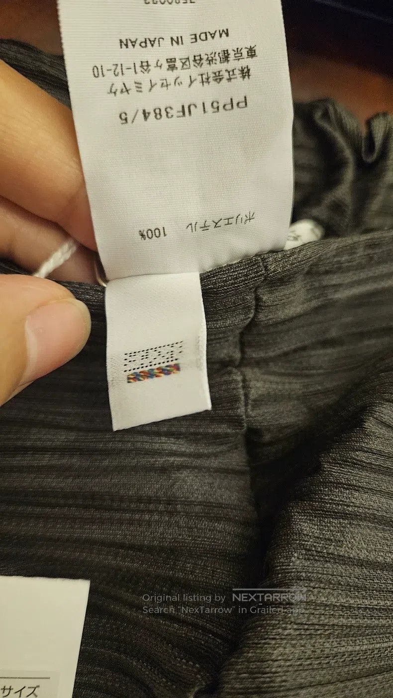 Issey Miyake Issey Miyake size:5 Steel Grey Casual Pants Size 22" - 4 Thumbnail