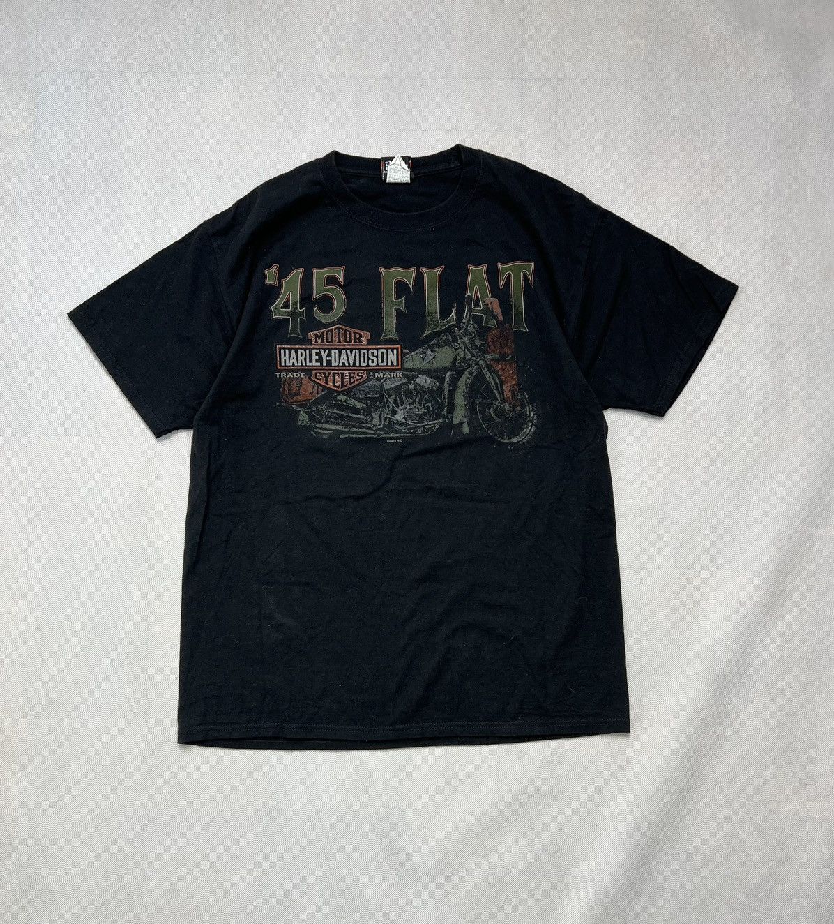Harley Davidson × Vintage Tshirt Harley Davidson London England Vintage Size US L / EU 52-54 / 3 - 5 Thumbnail