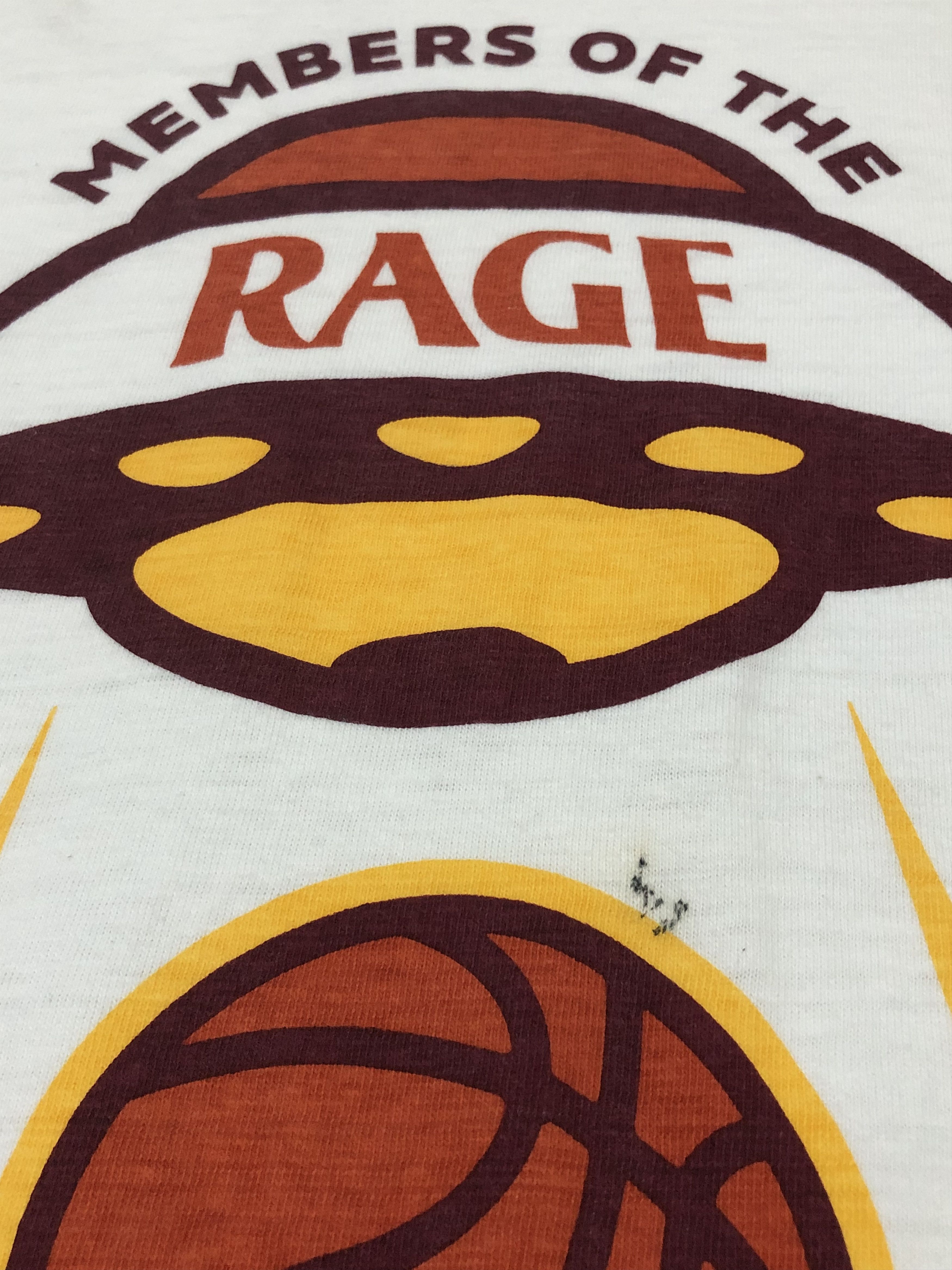 Designer × Human Made × Nigo Japanese Designer Human Made x RAGE Men White Tshirt Size US XL / EU 56 / 4 - 5 Thumbnail