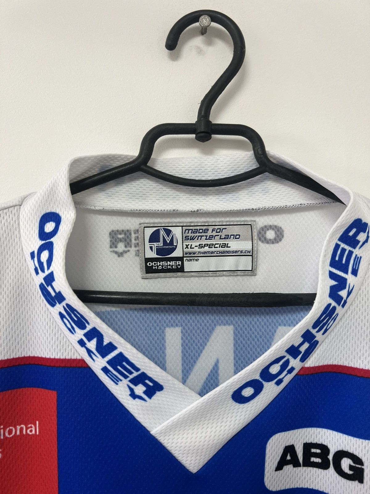 Vintage Vintage Kloten Flyers Player issue Hockey Jersey Mens sz XL Size US XL / EU 56 / 4 - 13 Thumbnail