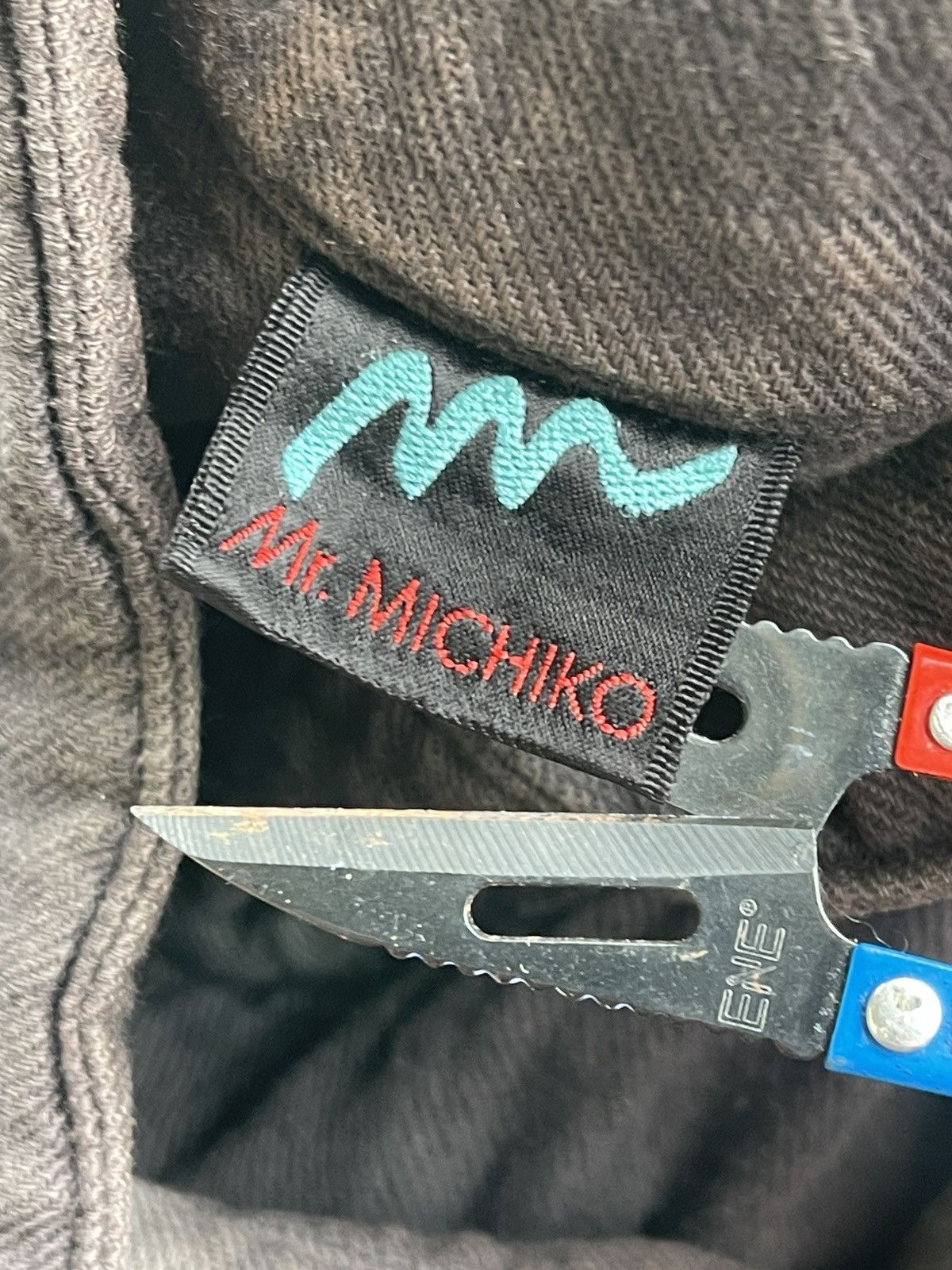 Japanese Brand Mr.Michiko Linen Dyed Duster Issey Miyake Style Trenchcoat Size US XL / EU 56 / 4 - 10 Thumbnail