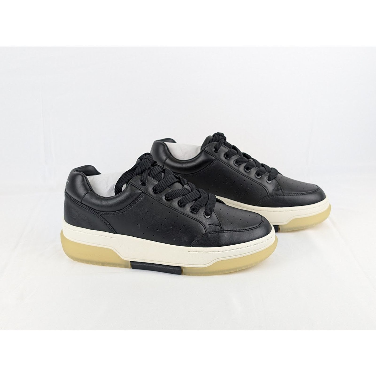 Amiri o1rshd1 Stadium Low Sneakers in Black Size US 12 / EU 45 - 9 Thumbnail