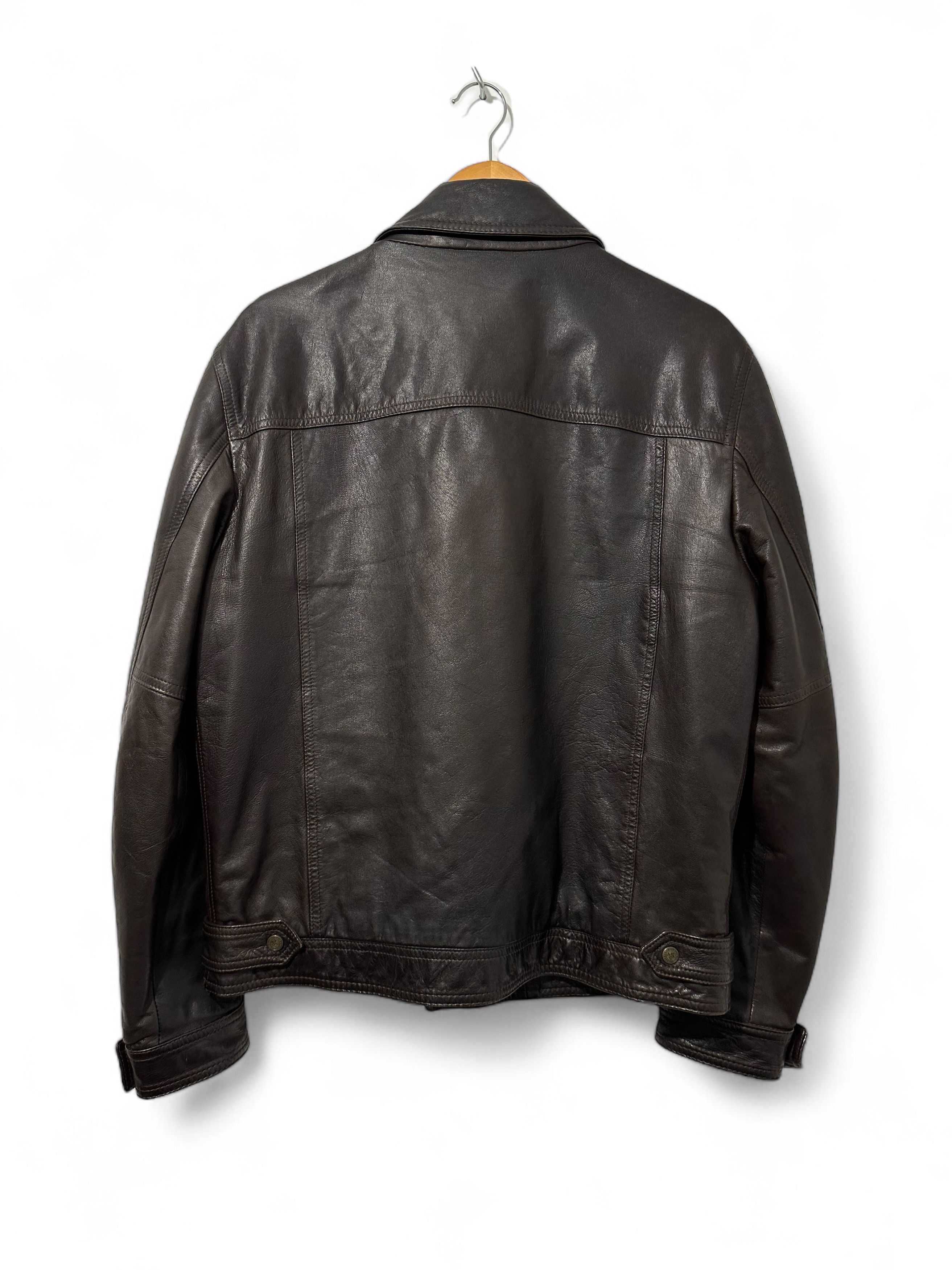 Bally Retail $2k Bally Luxury Brown Leather Jacket Size US M / EU 48-50 / 2 - 3 Thumbnail