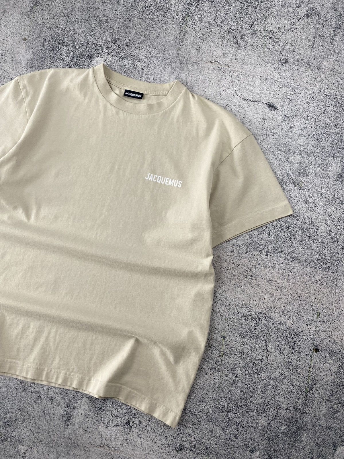 Jacquemus Rare Jacquemus Hype Beige Tee Size US M / EU 48-50 / 2 - 3 Thumbnail