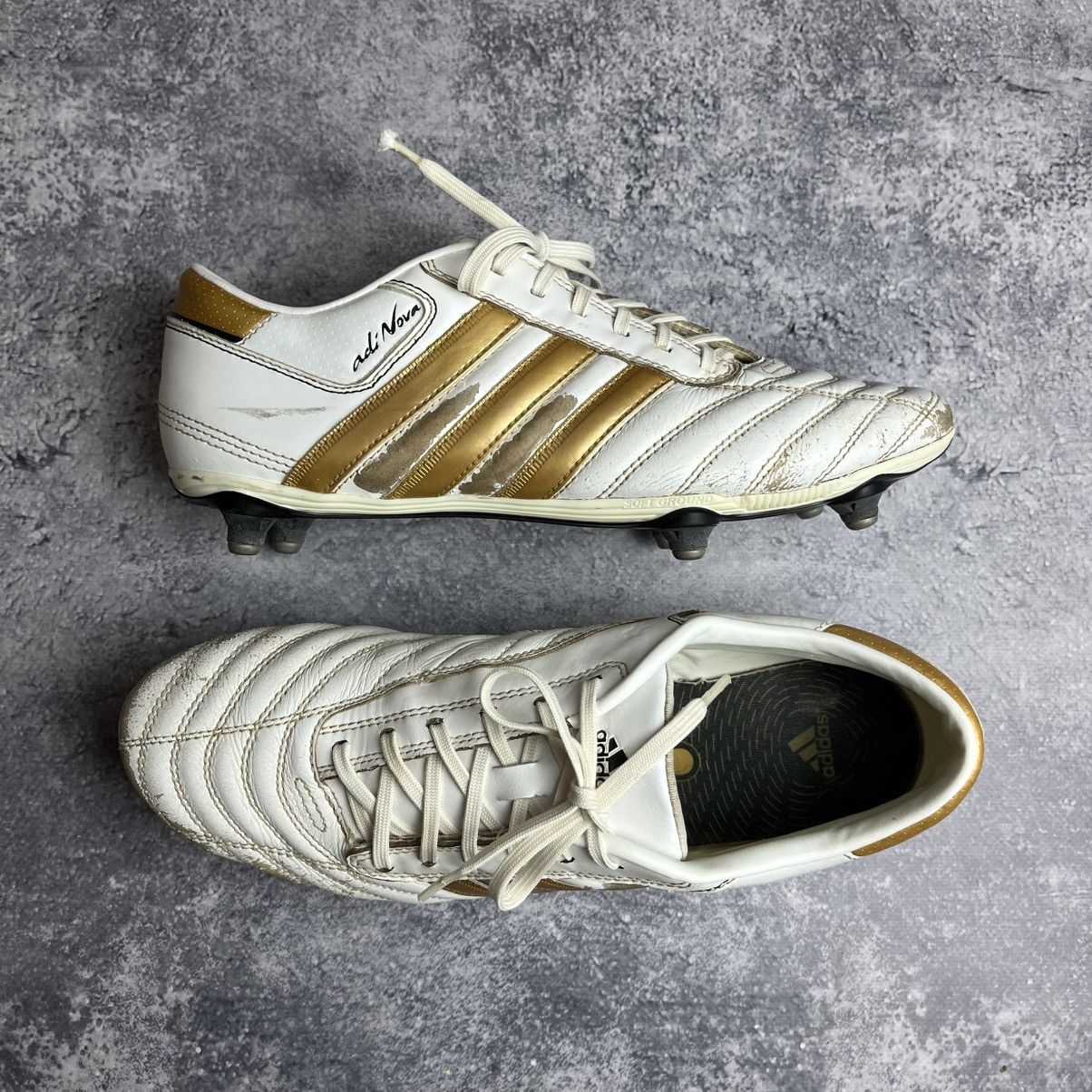 Adidas × Vintage Vintage Adidas adiNOVA II TRX TF (G16337) Boots Metal Cleats Size US 9.5 / EU 42-43 - 4 Thumbnail