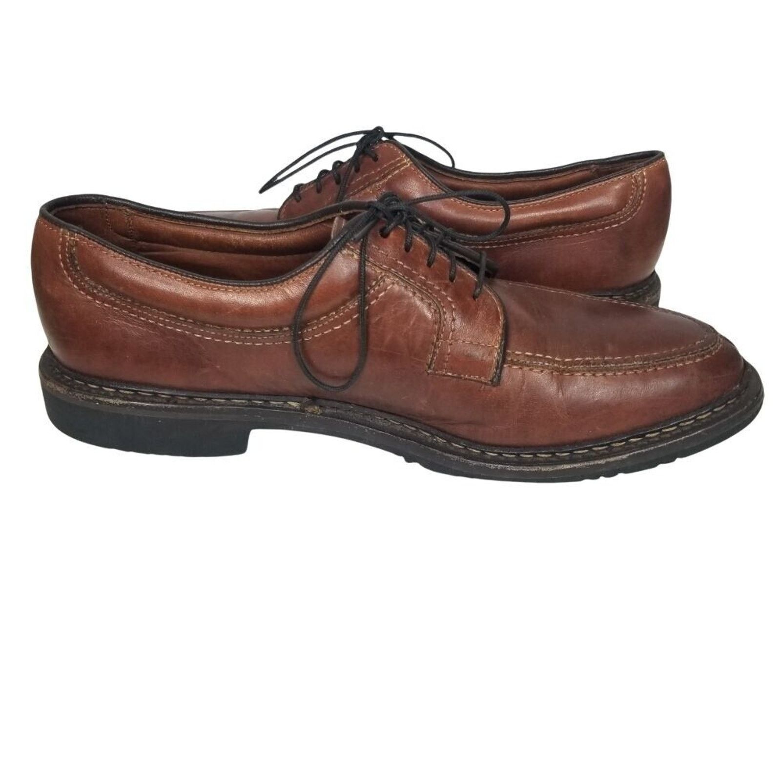 Allen Edmonds Allen Edmonds Mens Wilbert Leather Lace Up Dress Shoes 9.5 Size US 9.5 / EU 42-43 - 7 Thumbnail