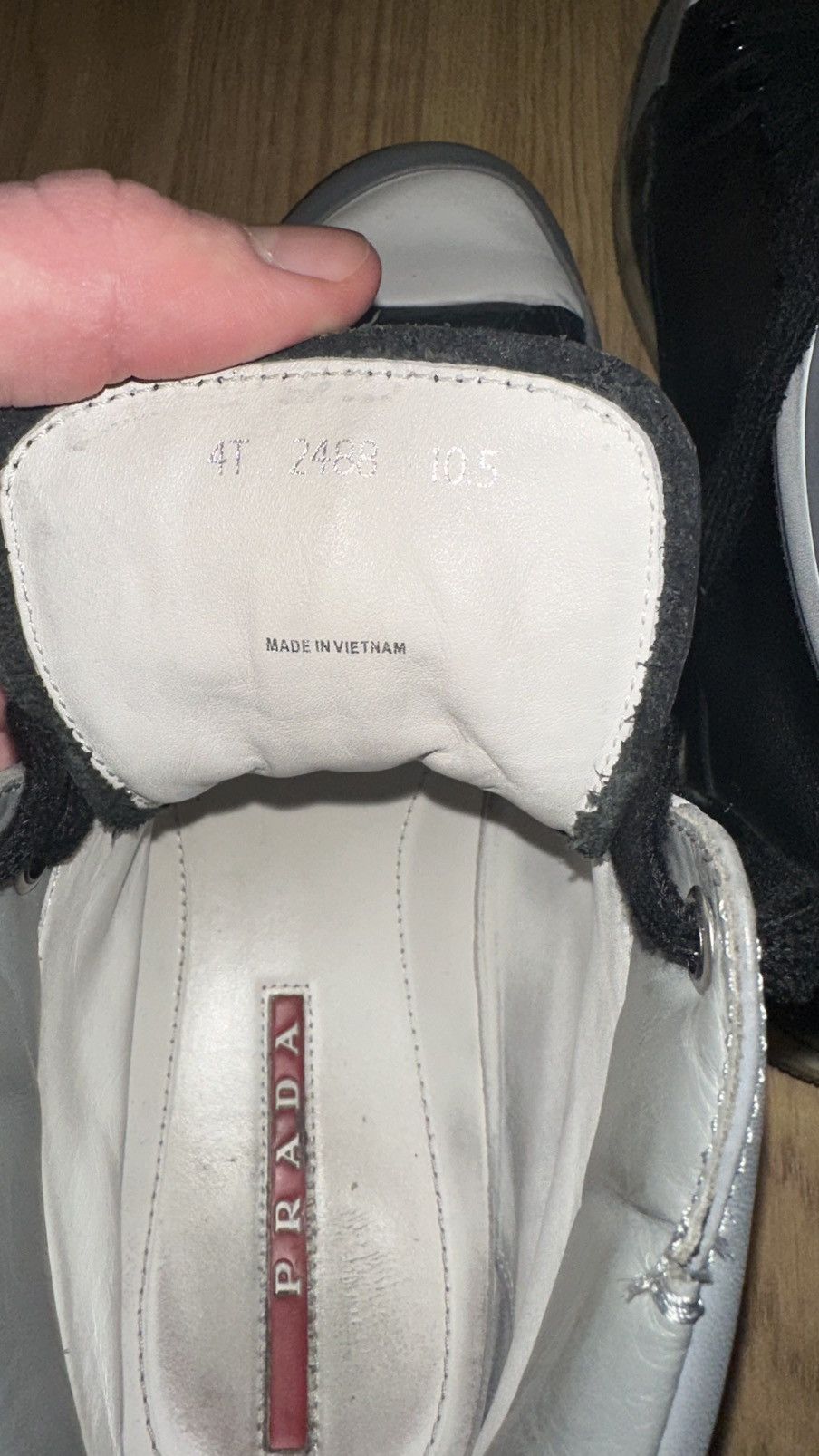 Prada Prada hi-tops Size US 12 / EU 45 - 14 Thumbnail