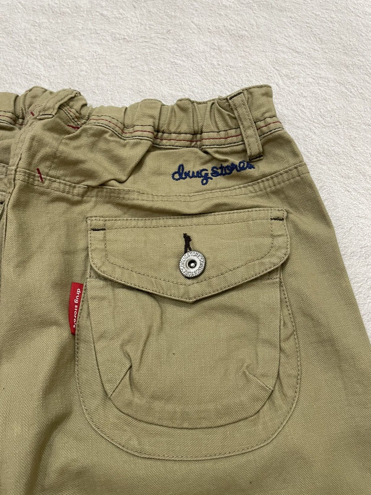 Japanese Brand 2000s Vintage Graphic Utility Pants All Over Print Y2K Size US 32 / EU 48 - 10 Thumbnail