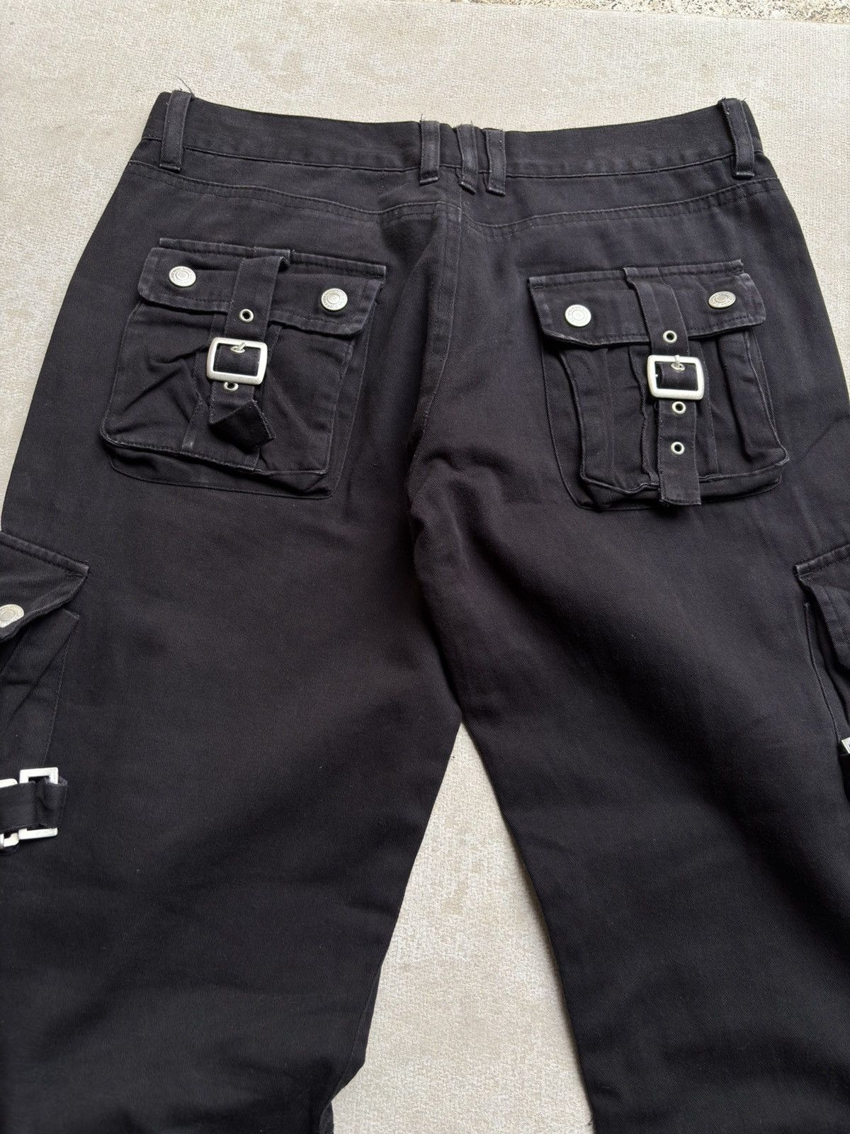 Japanese Brand Bikestar lace up flare cargo pants Size US 28 / EU 44 - 4 Thumbnail